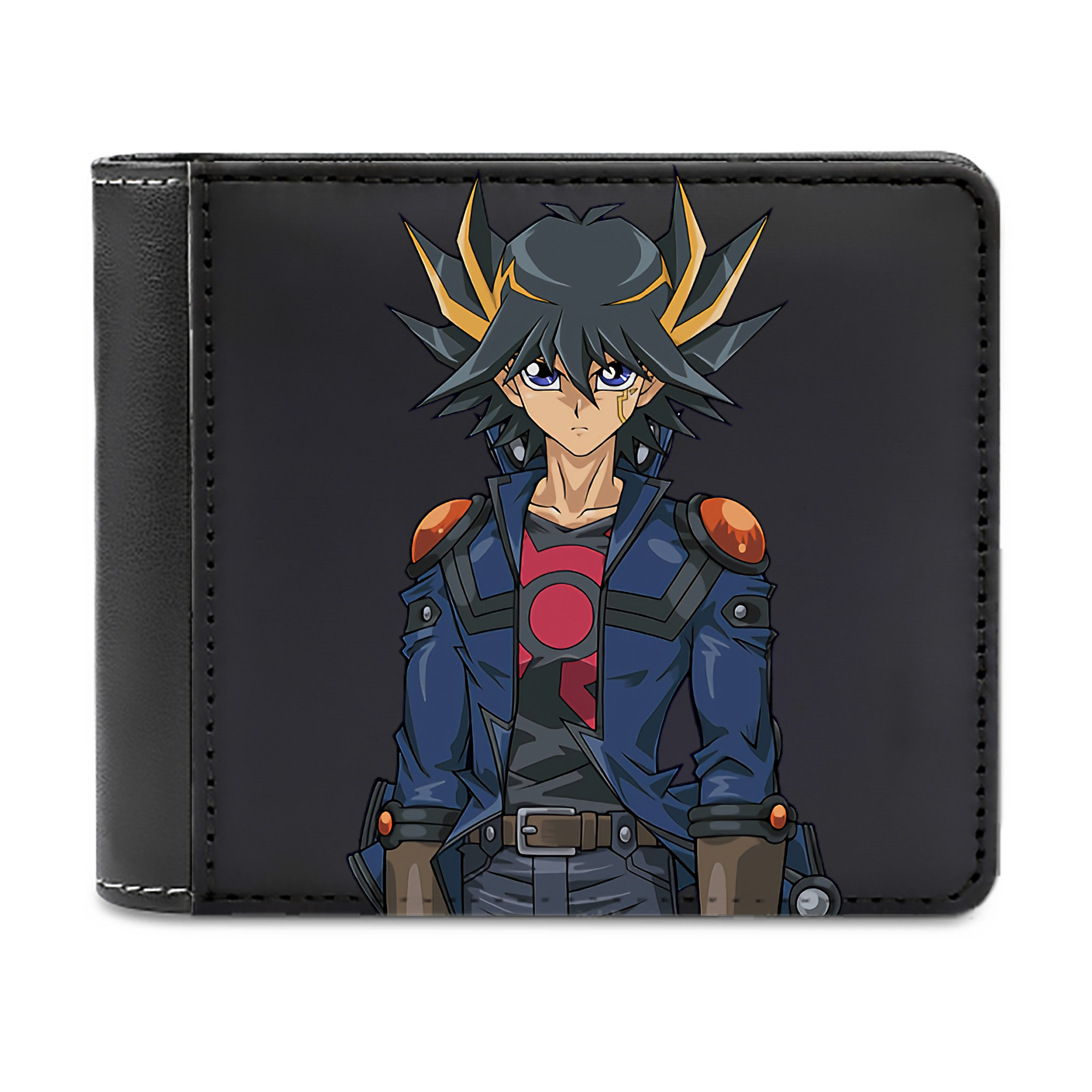 （画像用） 遊☆戯☆王 Yu-Gi-Oh! 二つ折り革財布