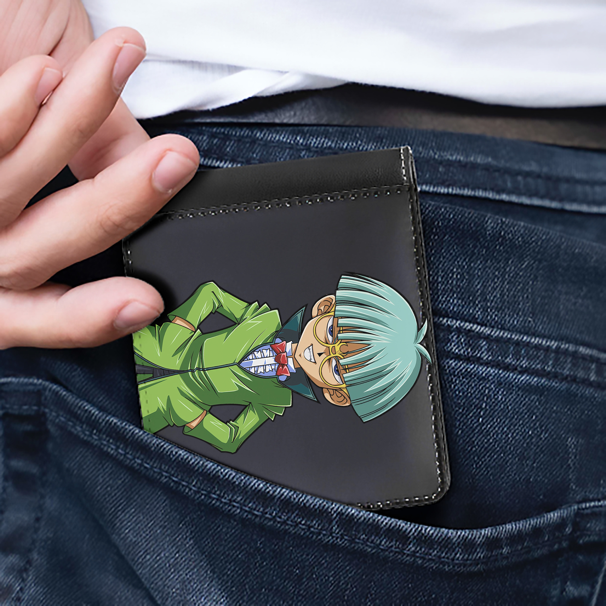 （画像用） 遊☆戯☆王 Yu-Gi-Oh! 二つ折り革財布
