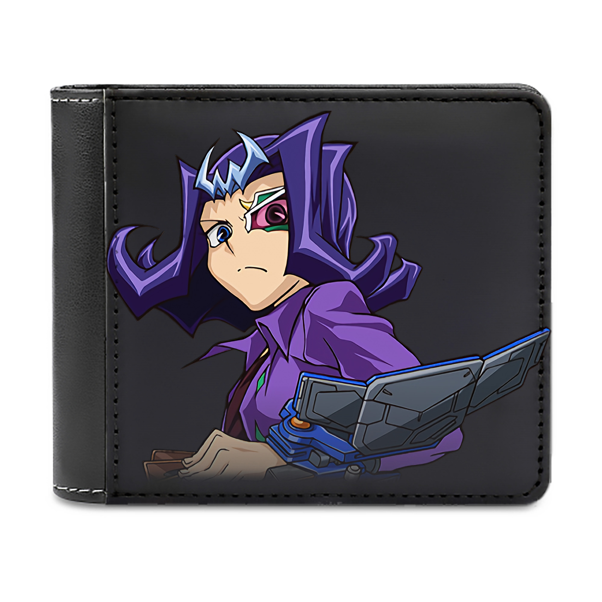 （画像用） 遊☆戯☆王 Yu-Gi-Oh! 二つ折り革財布