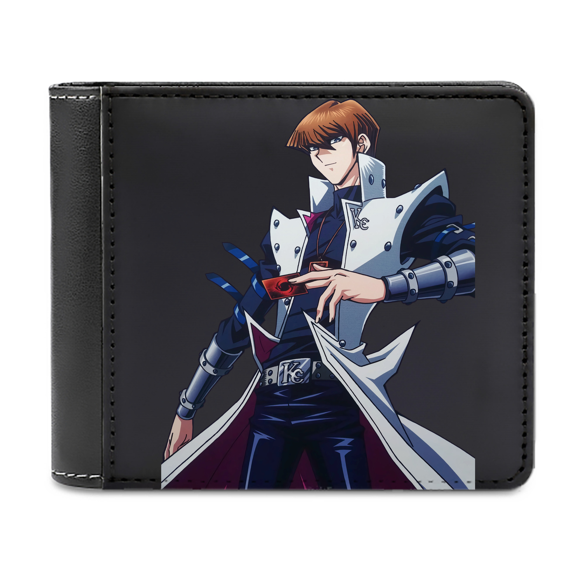 （画像用） 遊☆戯☆王 Yu-Gi-Oh! 二つ折り革財布