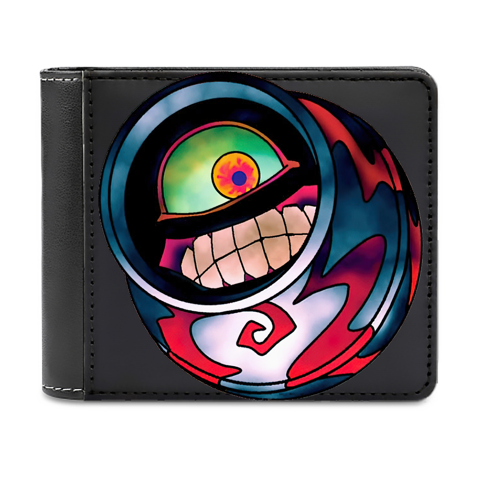 （画像用） 遊☆戯☆王 Yu-Gi-Oh! 二つ折り革財布