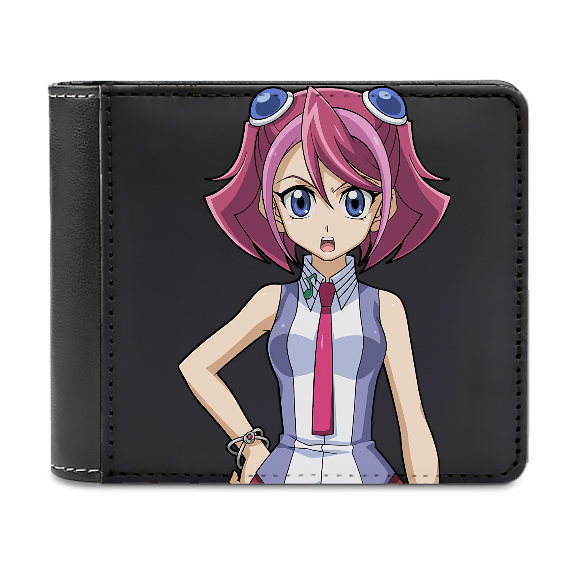 （画像用） 遊☆戯☆王 Yu-Gi-Oh! 二つ折り革財布