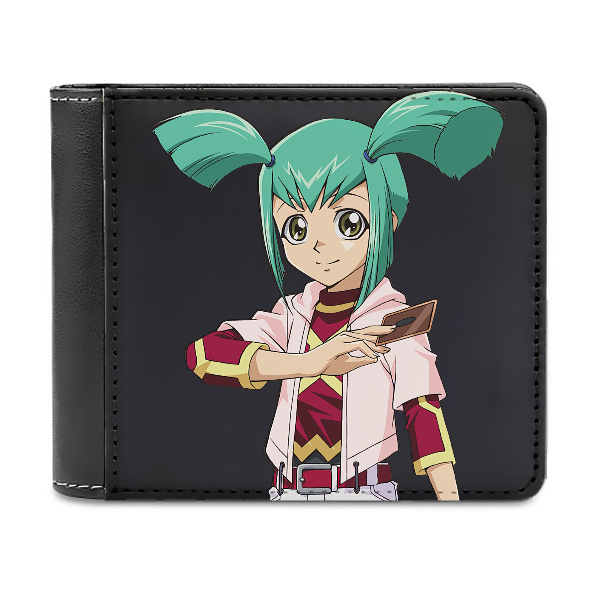 （画像用） 遊☆戯☆王 Yu-Gi-Oh! 二つ折り革財布