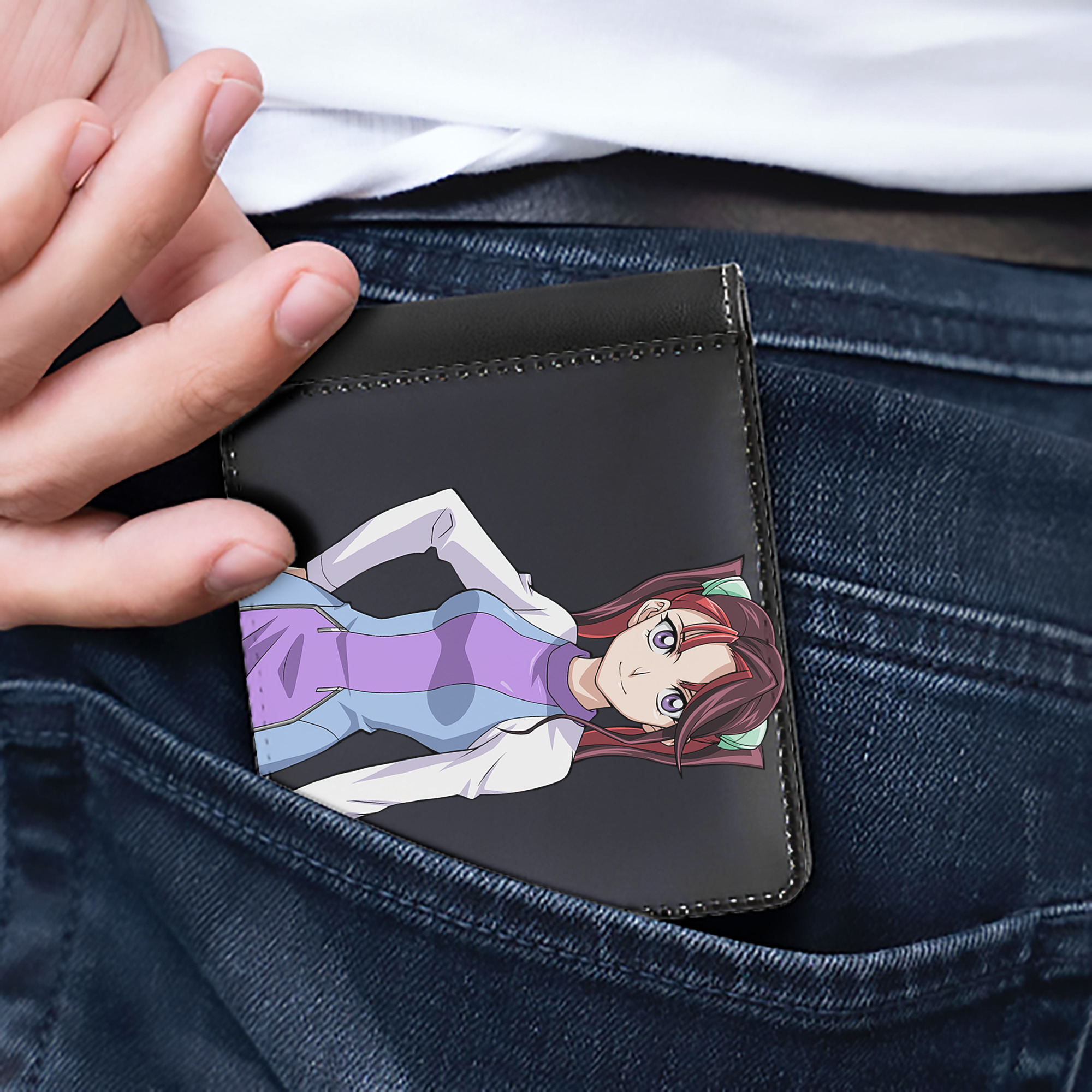 （画像用） 遊☆戯☆王 Yu-Gi-Oh! 二つ折り革財布