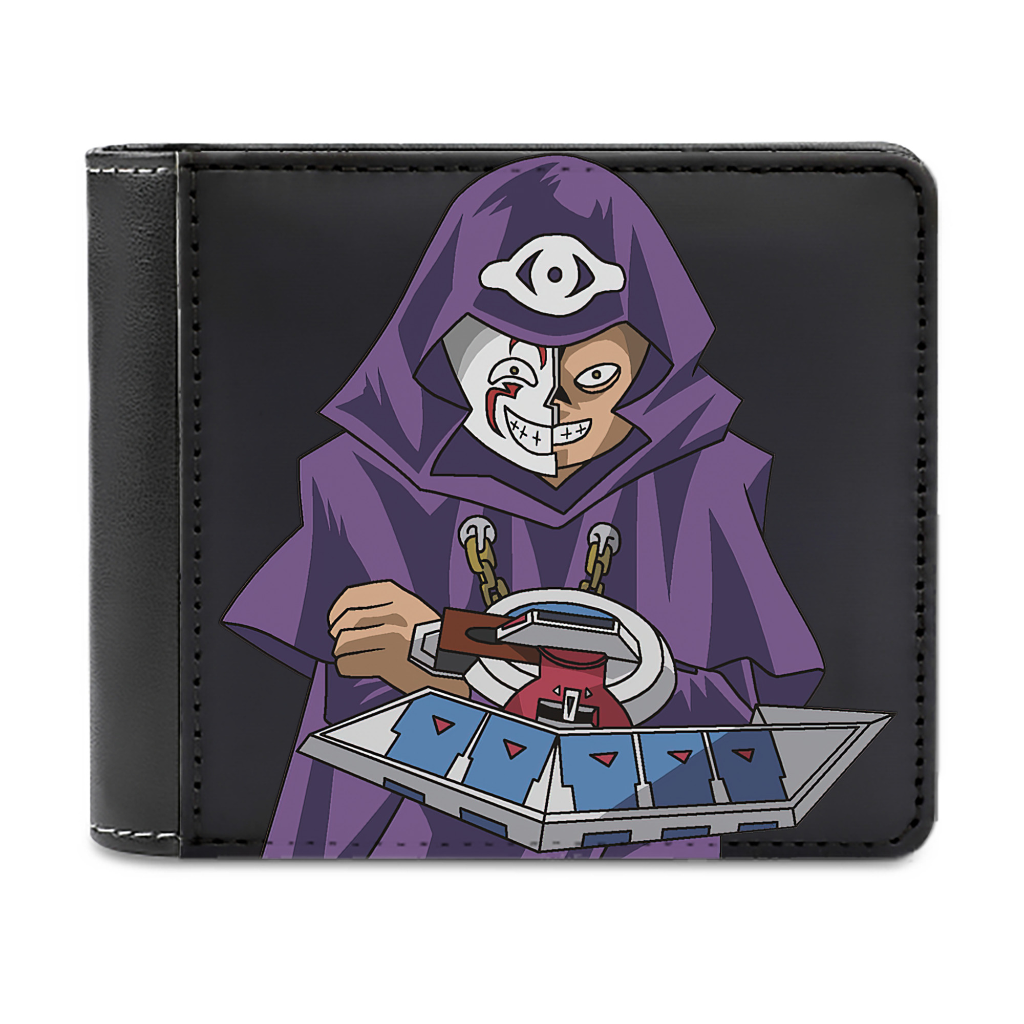 （画像用） 遊☆戯☆王 Yu-Gi-Oh! 二つ折り革財布