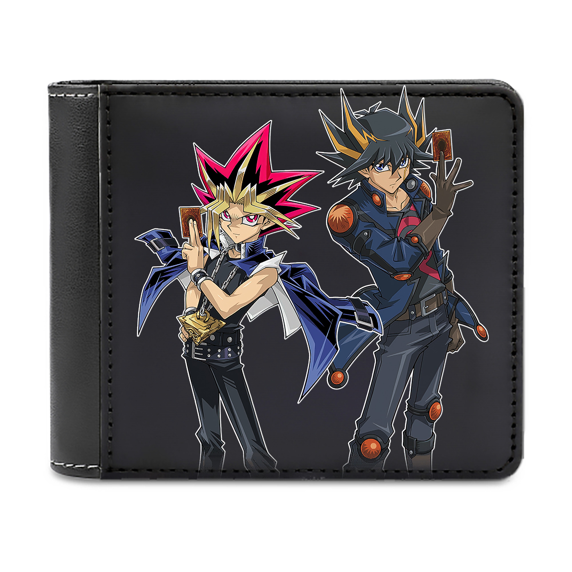 （画像用） 遊☆戯☆王 Yu-Gi-Oh! 二つ折り革財布