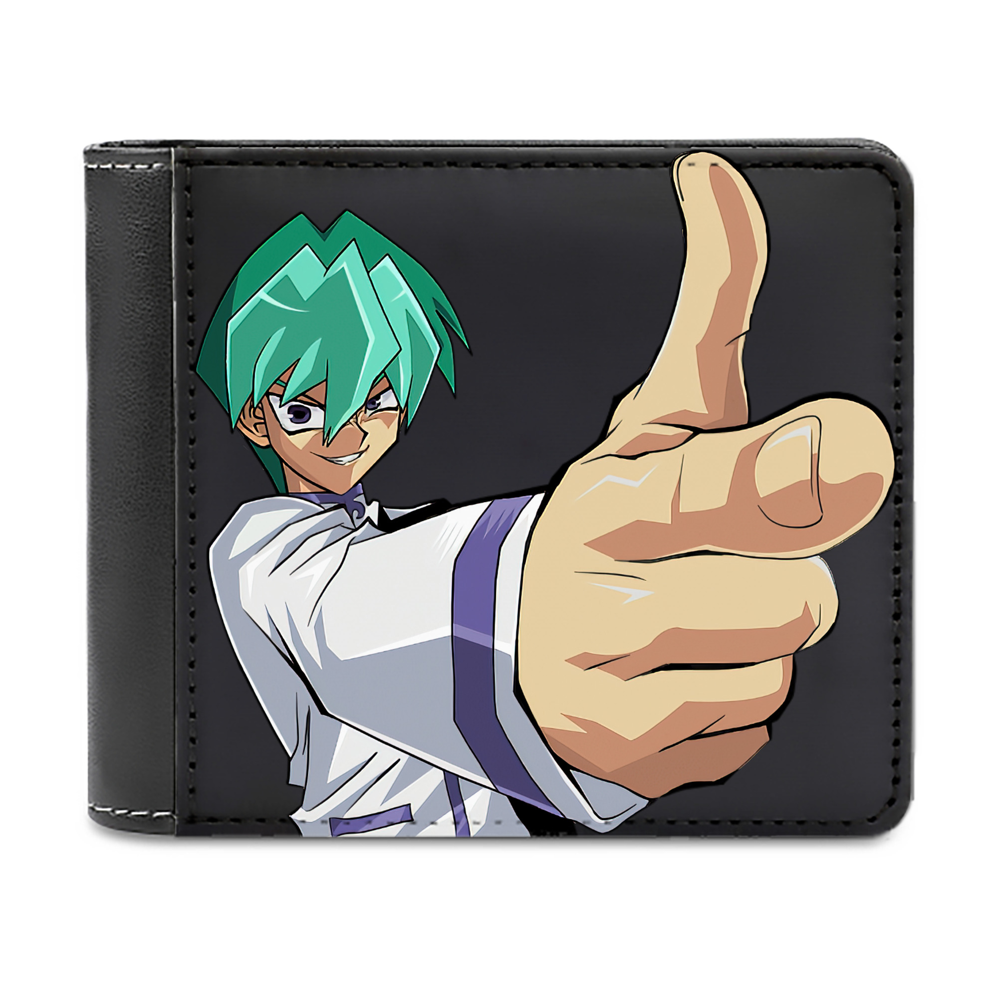 （画像用） 遊☆戯☆王 Yu-Gi-Oh! 二つ折り革財布