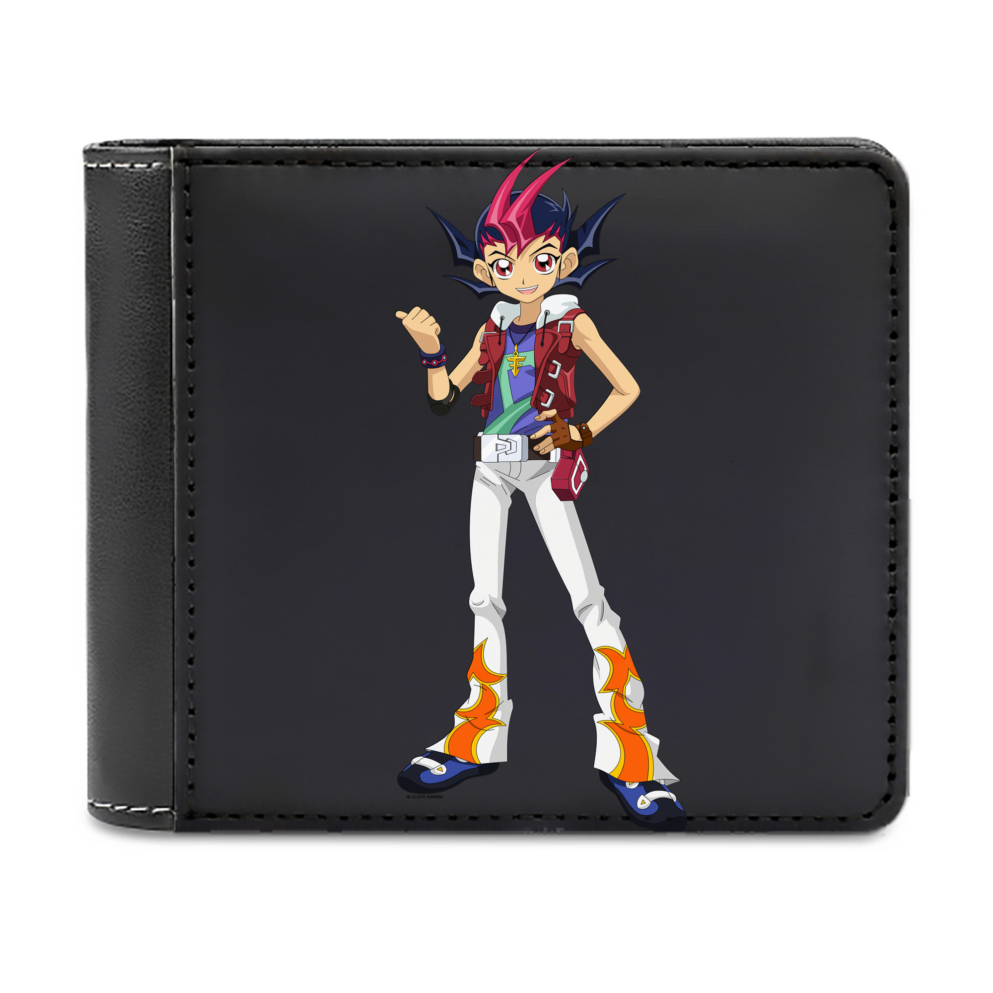 （画像用） 遊☆戯☆王 Yu-Gi-Oh! 二つ折り革財布