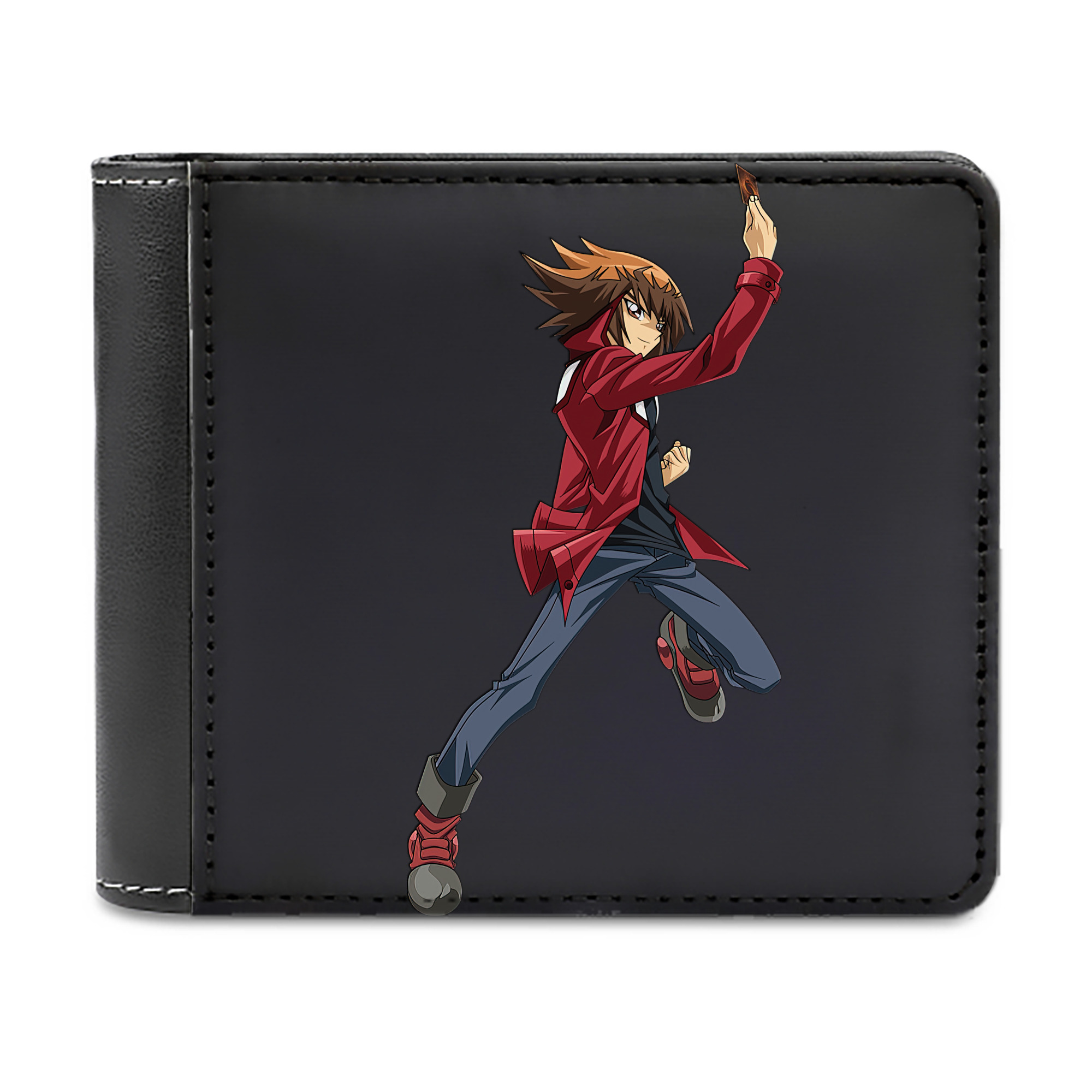 （画像用） 遊☆戯☆王 Yu-Gi-Oh! 二つ折り革財布