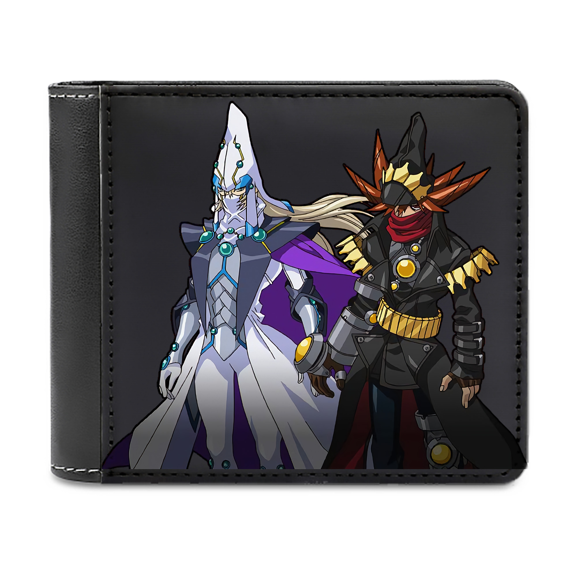 （画像用） 遊☆戯☆王 Yu-Gi-Oh! 二つ折り革財布