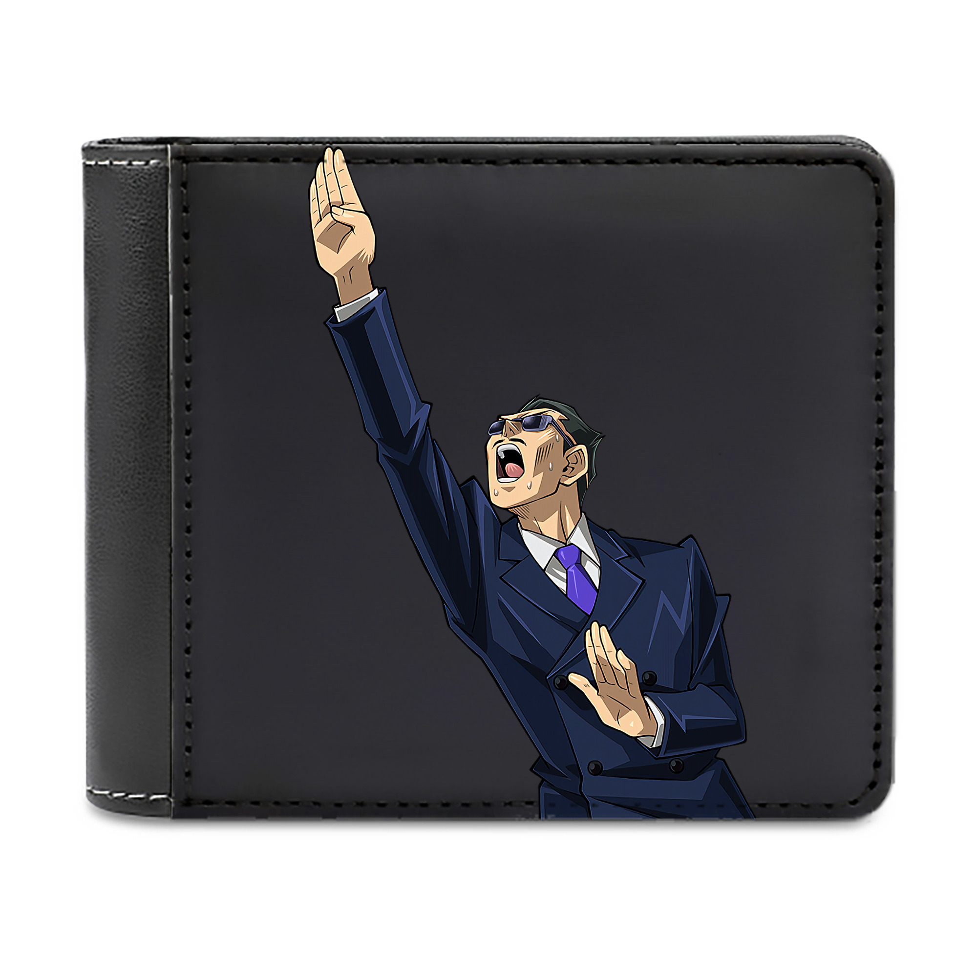 （画像用） 遊☆戯☆王 Yu-Gi-Oh! 二つ折り革財布