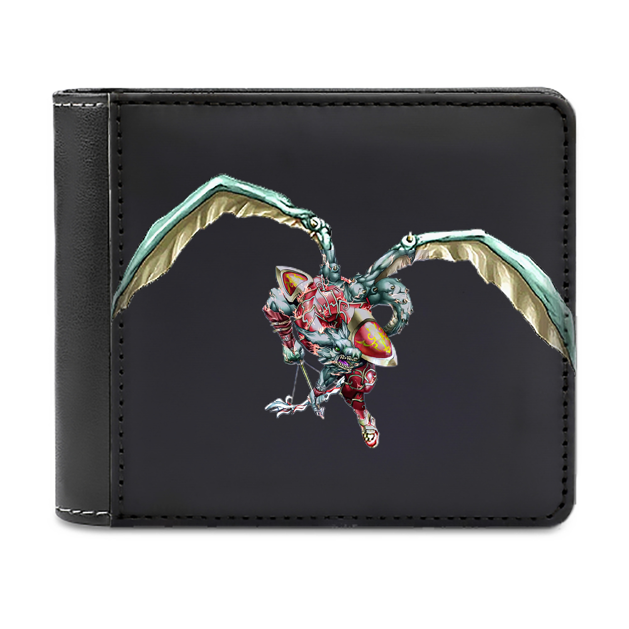 （画像用） 遊☆戯☆王 Yu-Gi-Oh! 二つ折り革財布