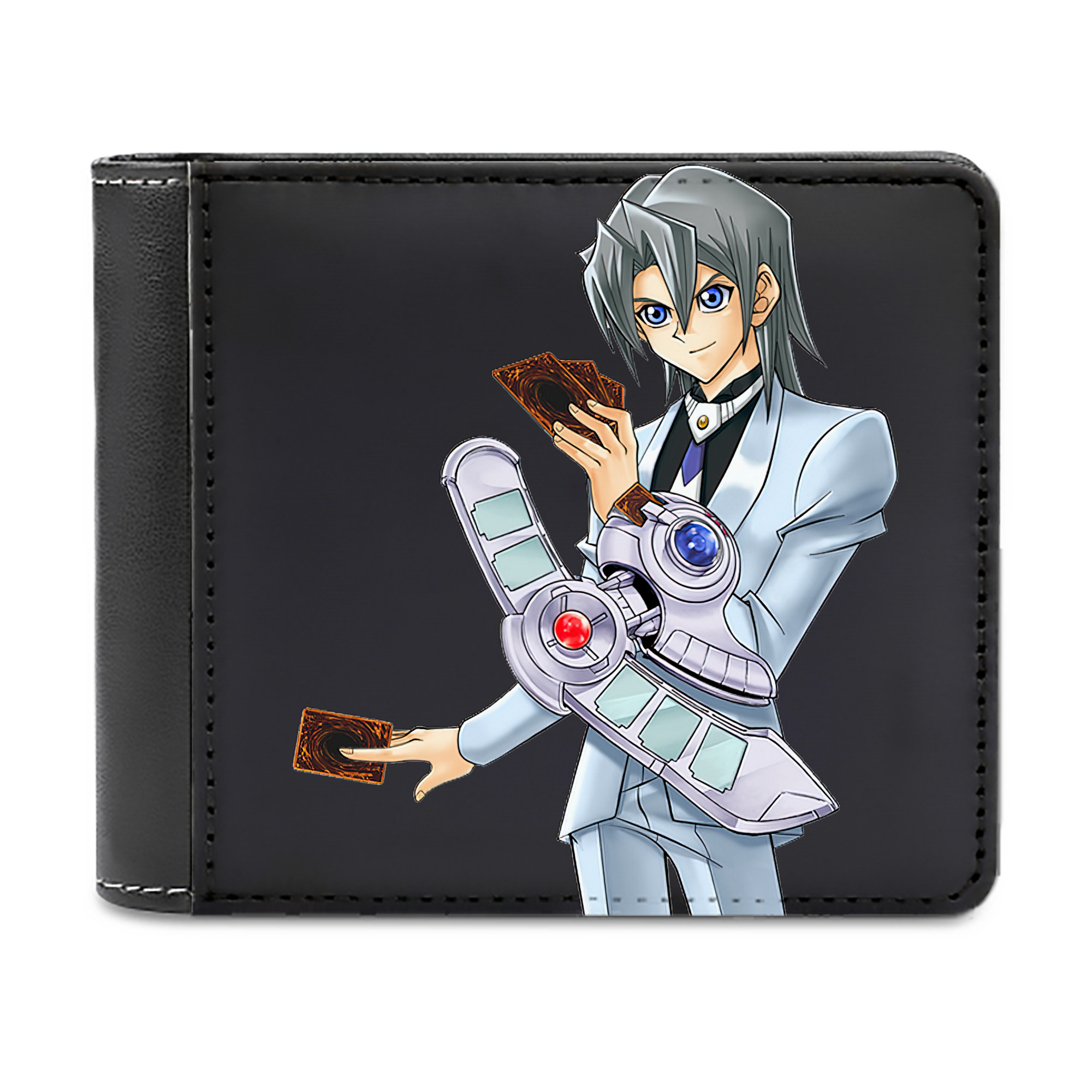 （画像用） 遊☆戯☆王 Yu-Gi-Oh! 二つ折り革財布