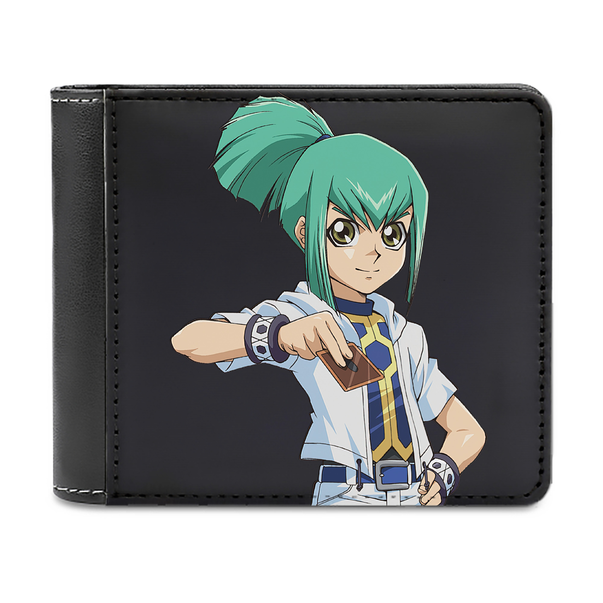 （画像用） 遊☆戯☆王 Yu-Gi-Oh! 二つ折り革財布