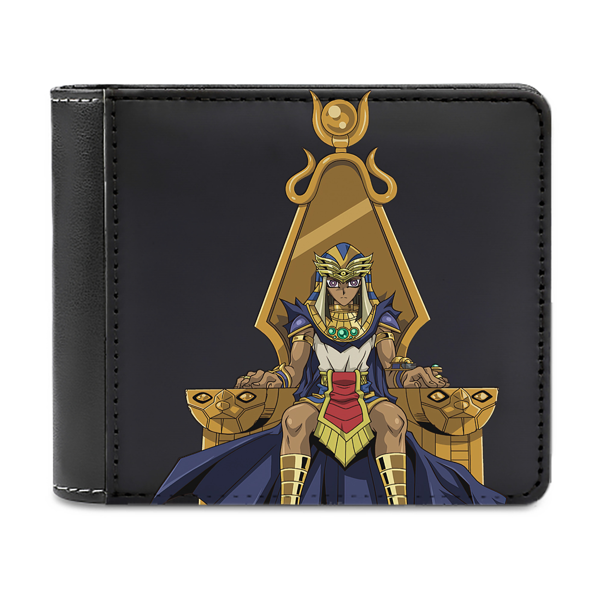 （画像用） 遊☆戯☆王 Yu-Gi-Oh! 二つ折り革財布