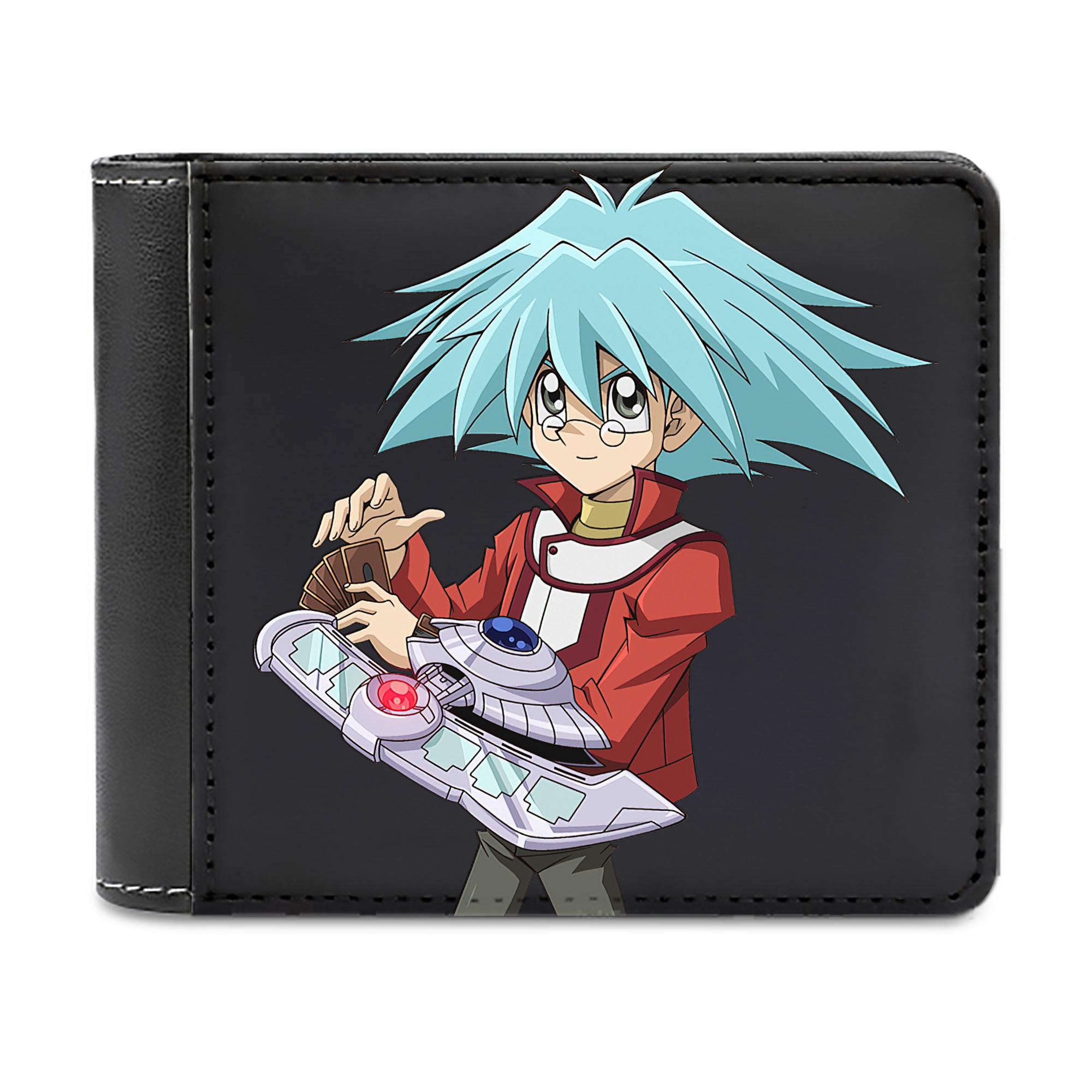 （画像用） 遊☆戯☆王 Yu-Gi-Oh! 二つ折り革財布