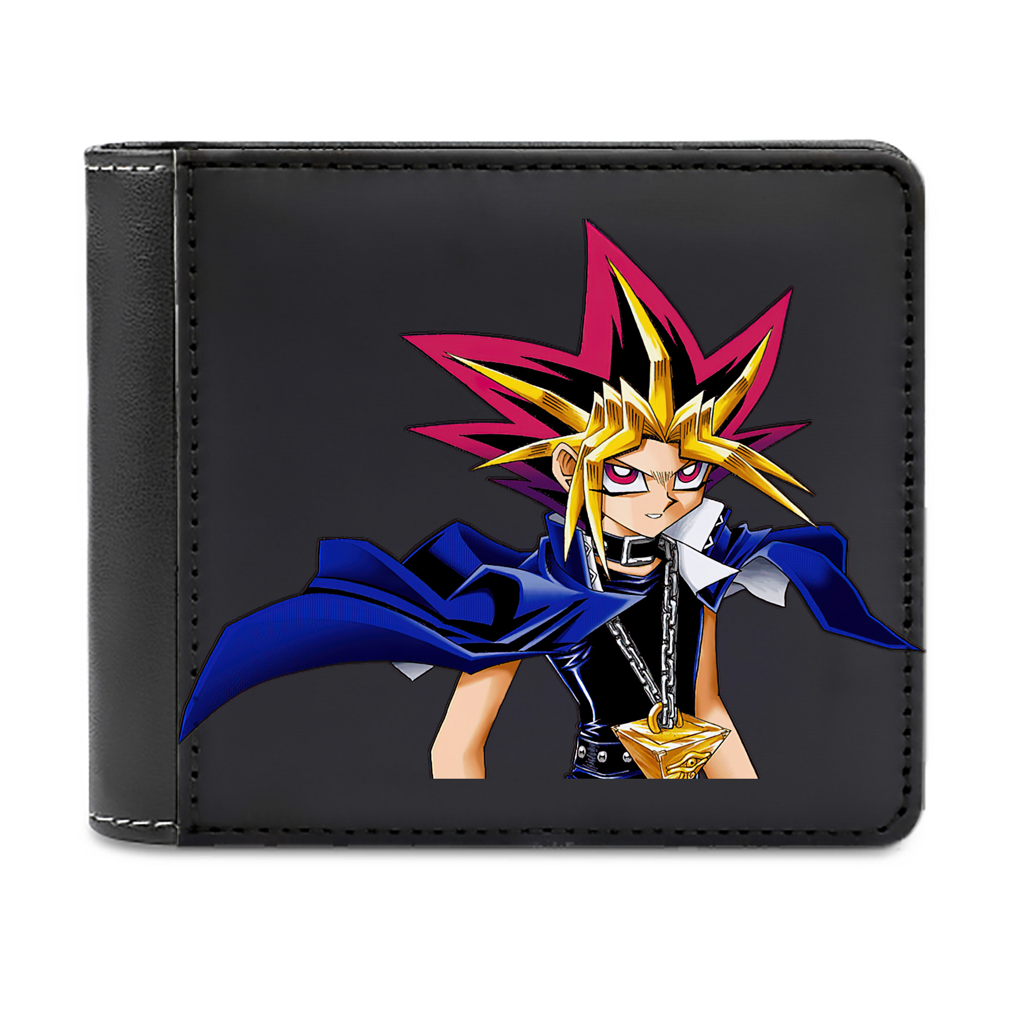 （画像用） 遊☆戯☆王 Yu-Gi-Oh! 二つ折り革財布