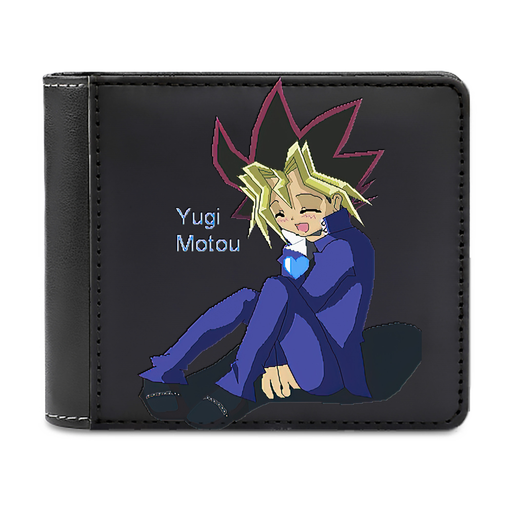 （画像用） 遊☆戯☆王 Yu-Gi-Oh! 二つ折り革財布