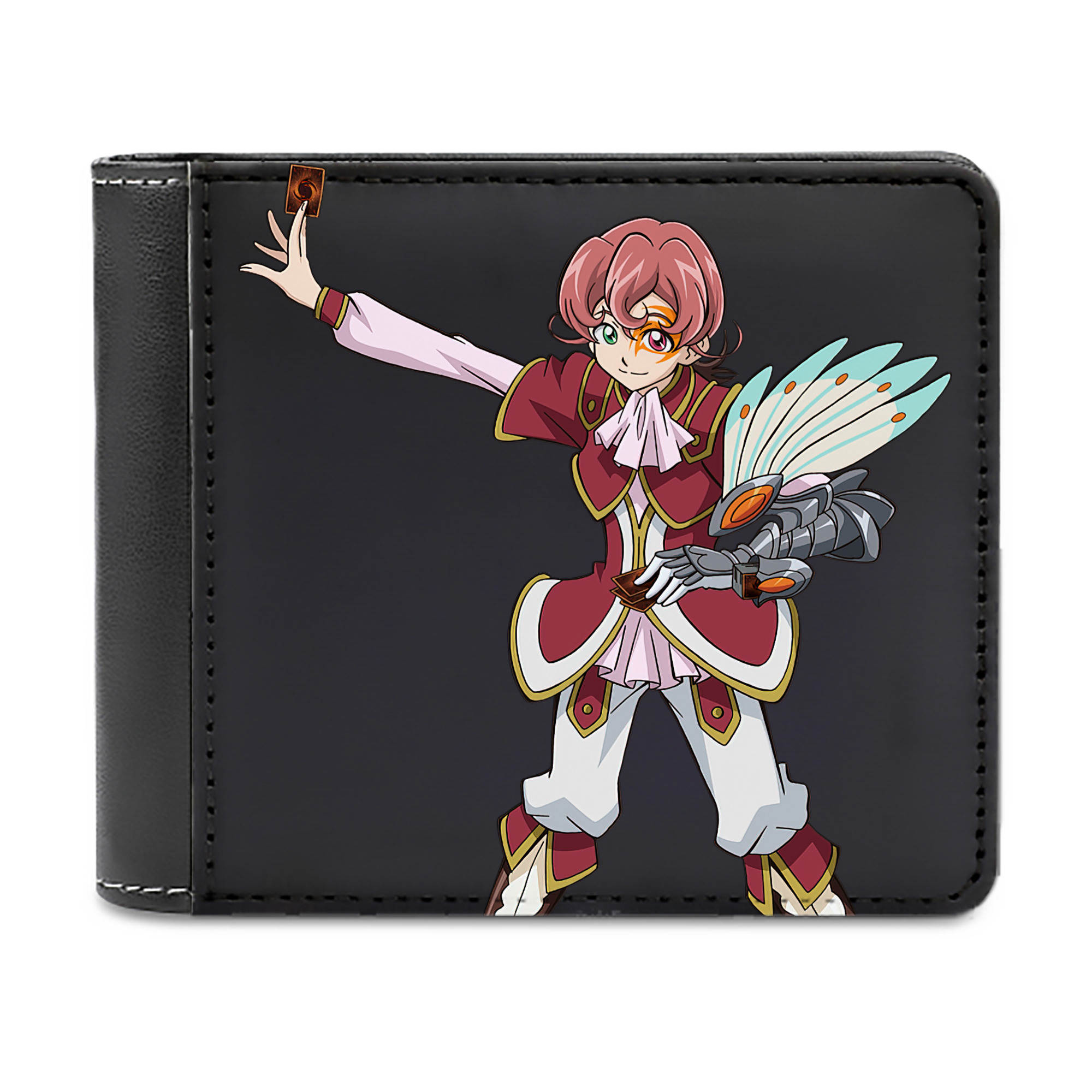 （画像用） 遊☆戯☆王 Yu-Gi-Oh! 二つ折り革財布