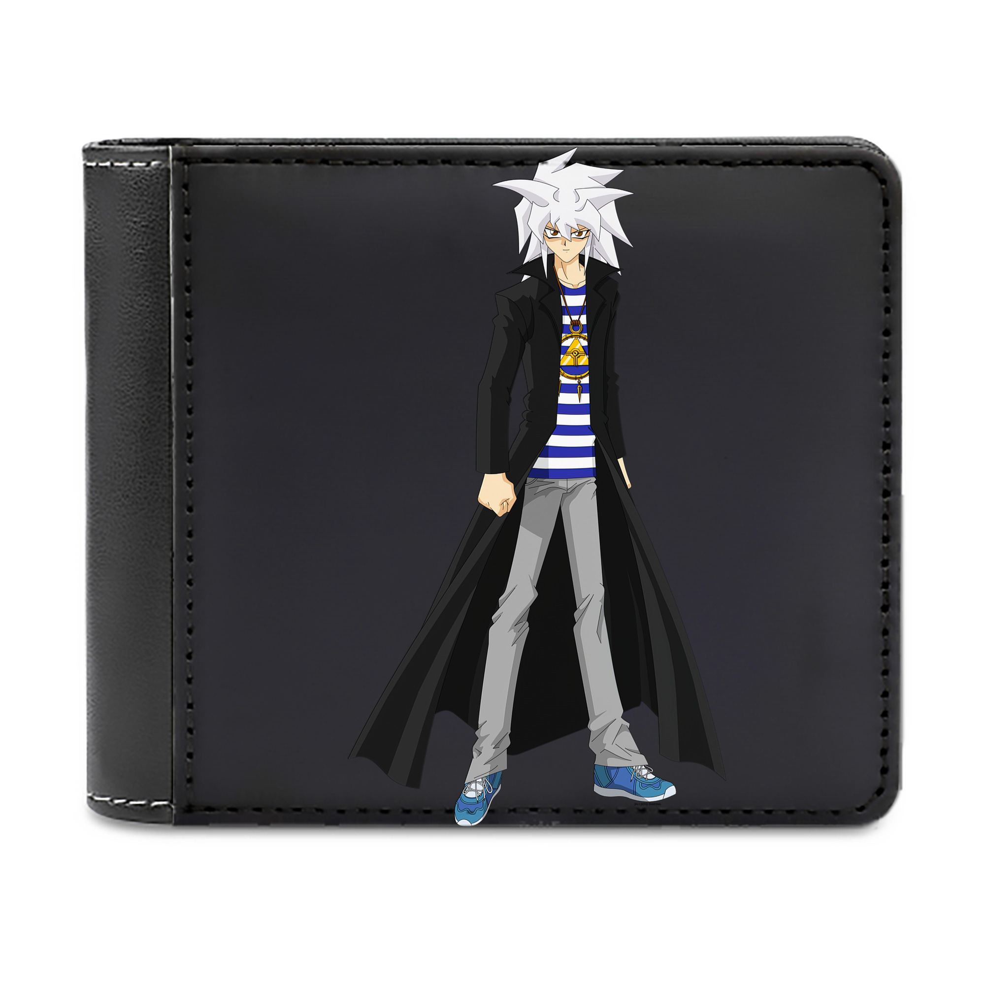 （画像用） 遊☆戯☆王 Yu-Gi-Oh! 二つ折り革財布