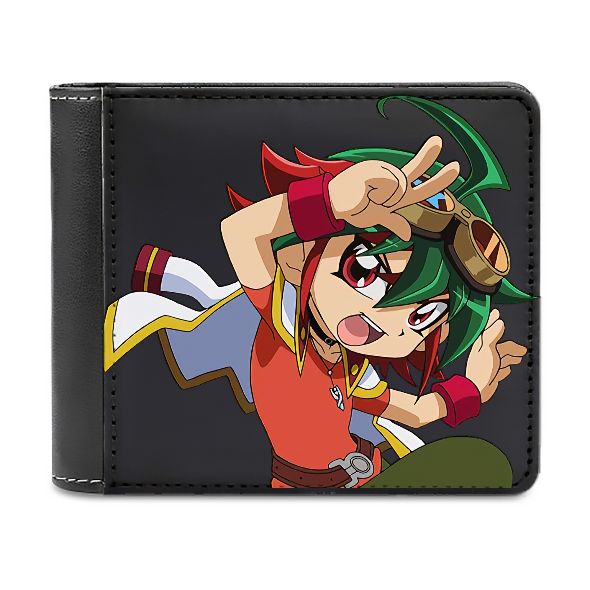 （画像用） 遊☆戯☆王 Yu-Gi-Oh! 二つ折り革財布