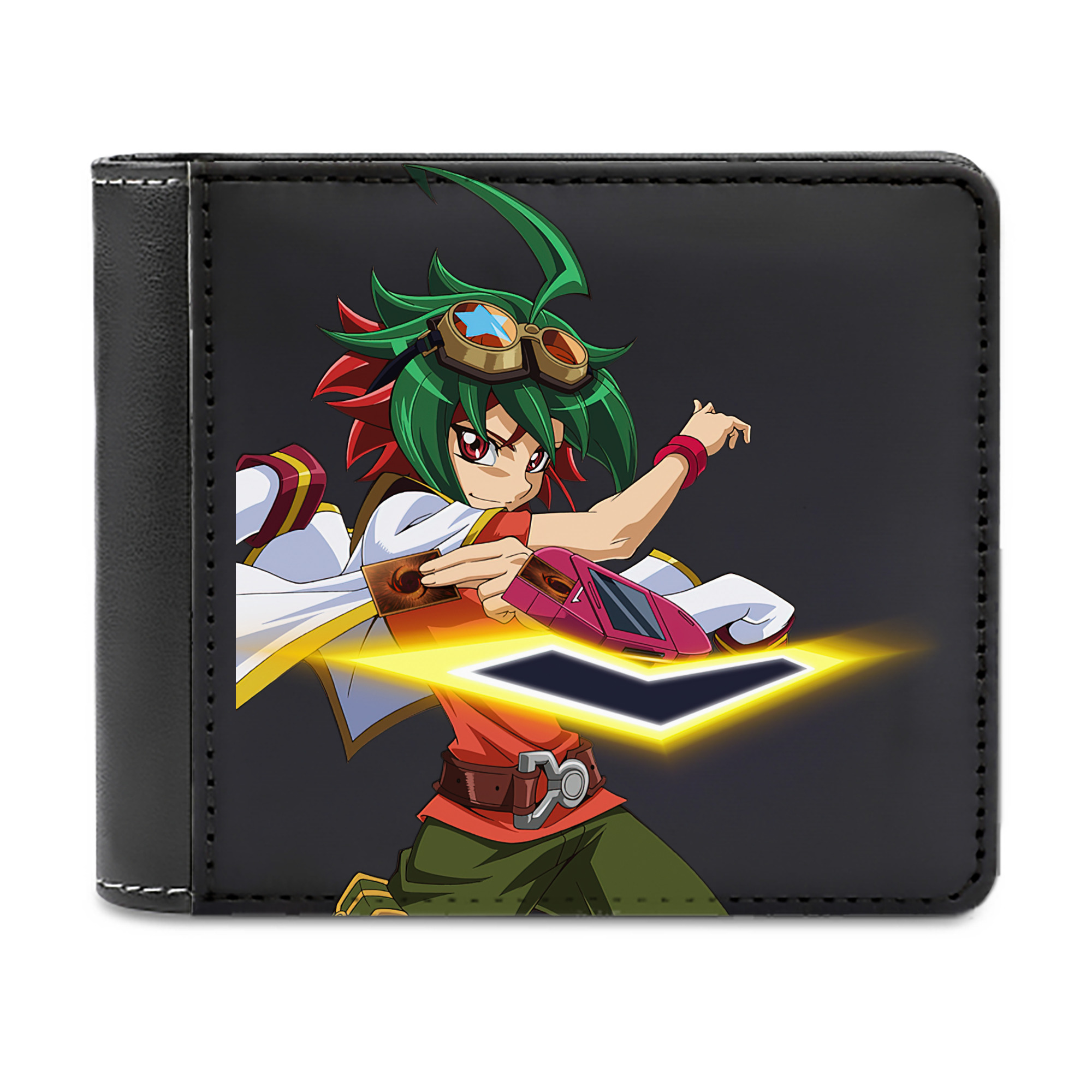 （画像用） 遊☆戯☆王 Yu-Gi-Oh! 二つ折り革財布