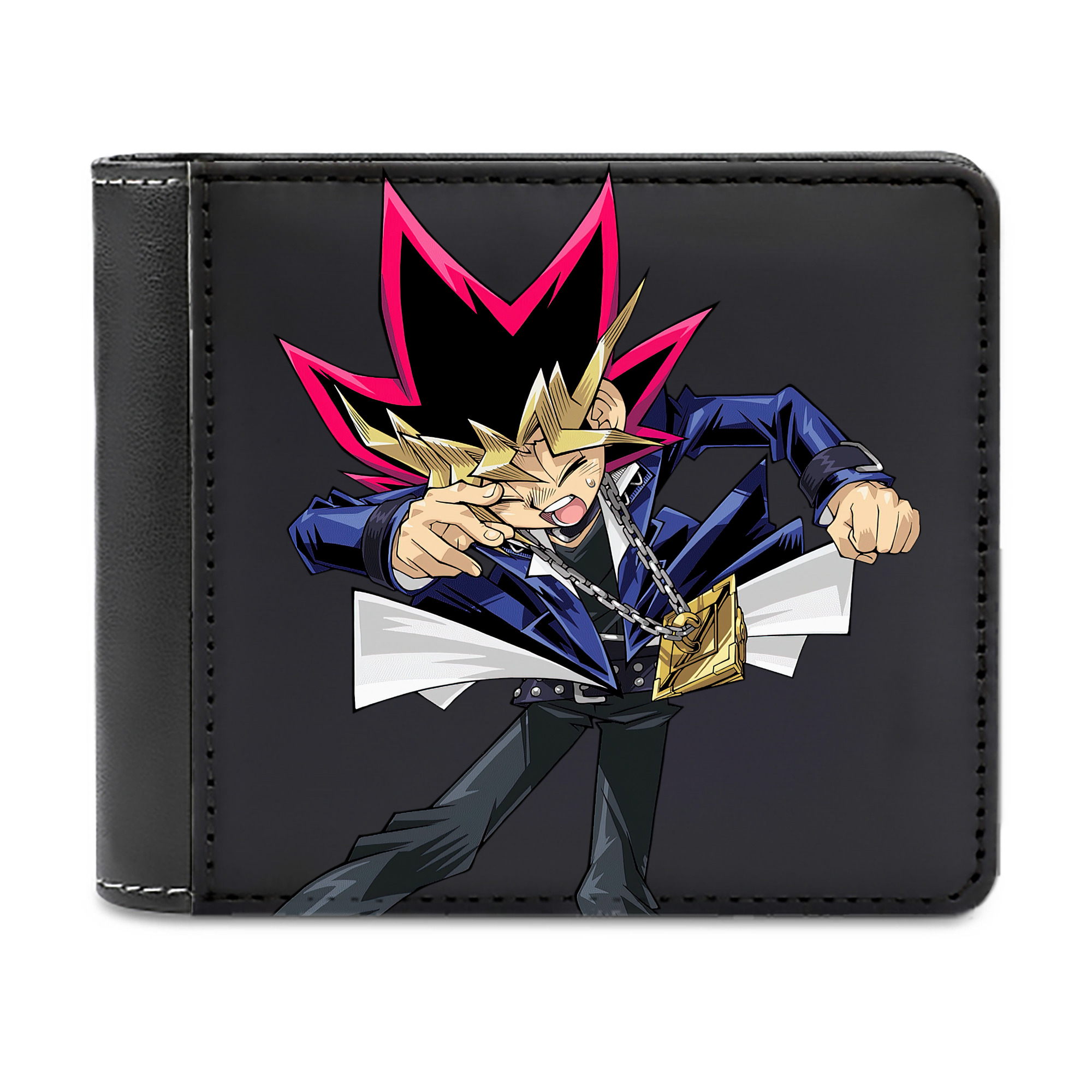 （画像用） 遊☆戯☆王 Yu-Gi-Oh! 二つ折り革財布