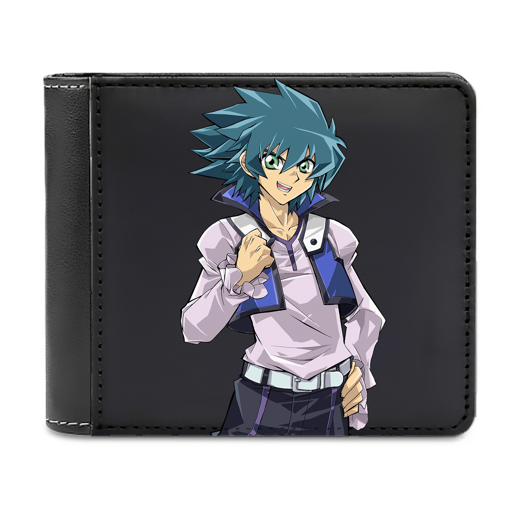 （画像用） 遊☆戯☆王 Yu-Gi-Oh! 二つ折り革財布