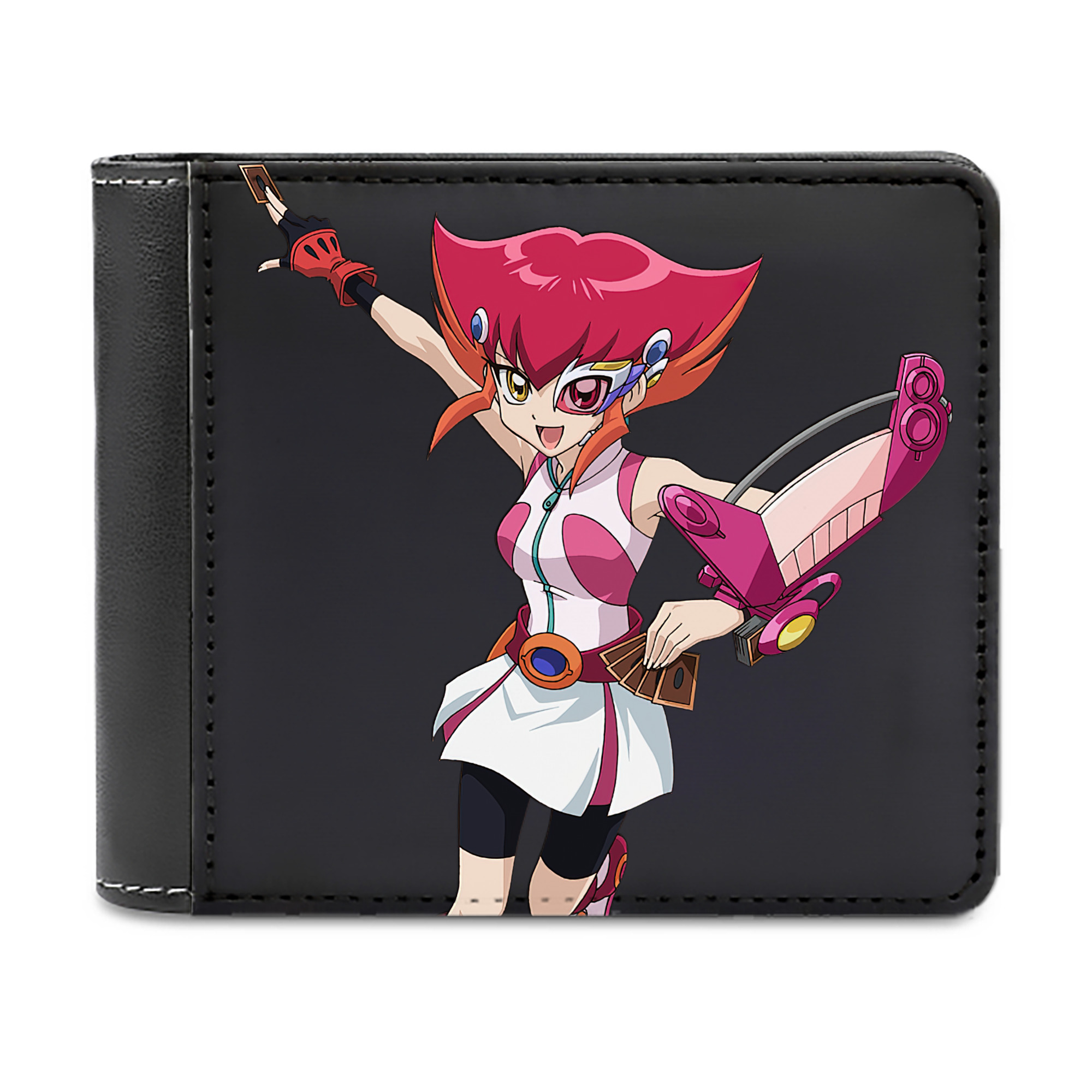（画像用） 遊☆戯☆王 Yu-Gi-Oh! 二つ折り革財布