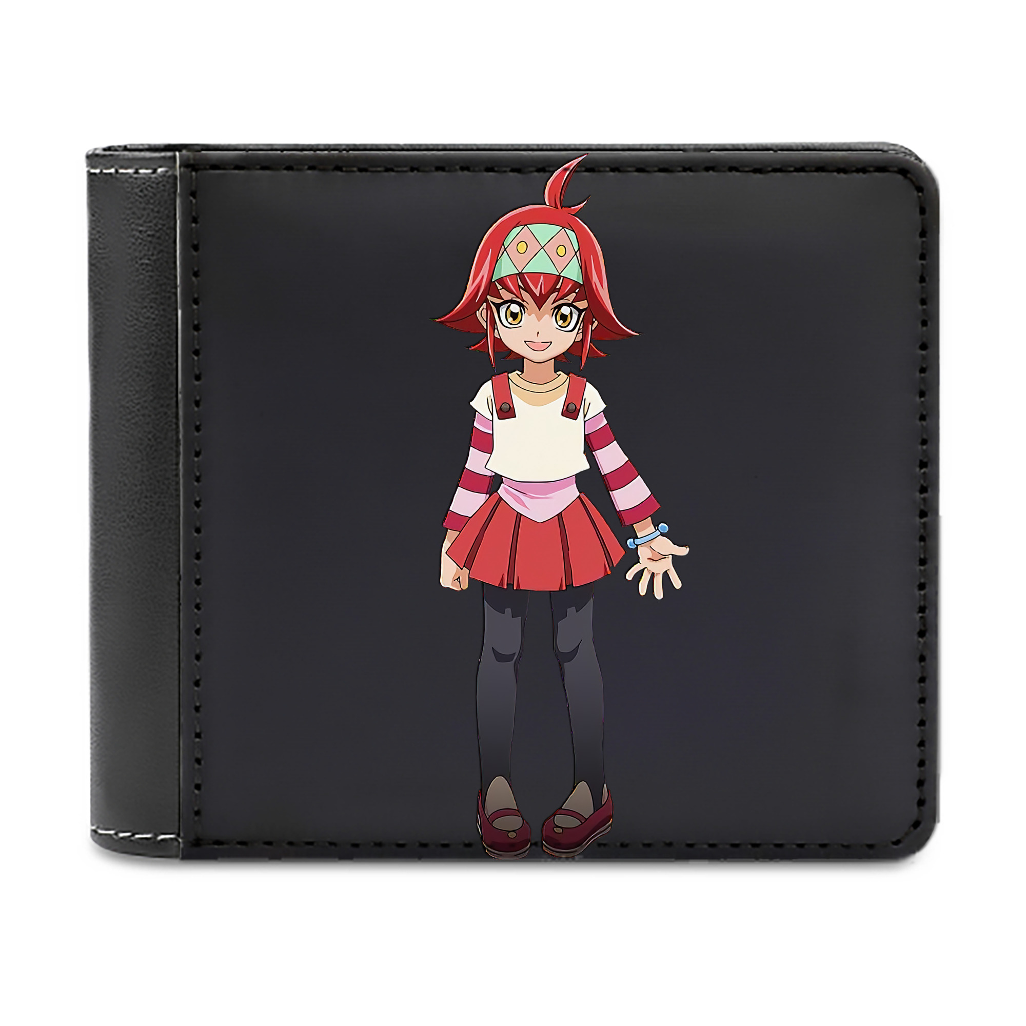 （画像用） 遊☆戯☆王 Yu-Gi-Oh! 二つ折り革財布