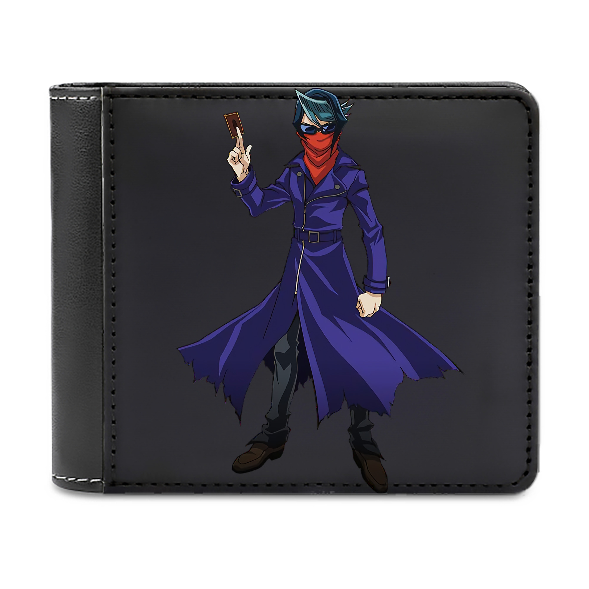 （画像用） 遊☆戯☆王 Yu-Gi-Oh! 二つ折り革財布