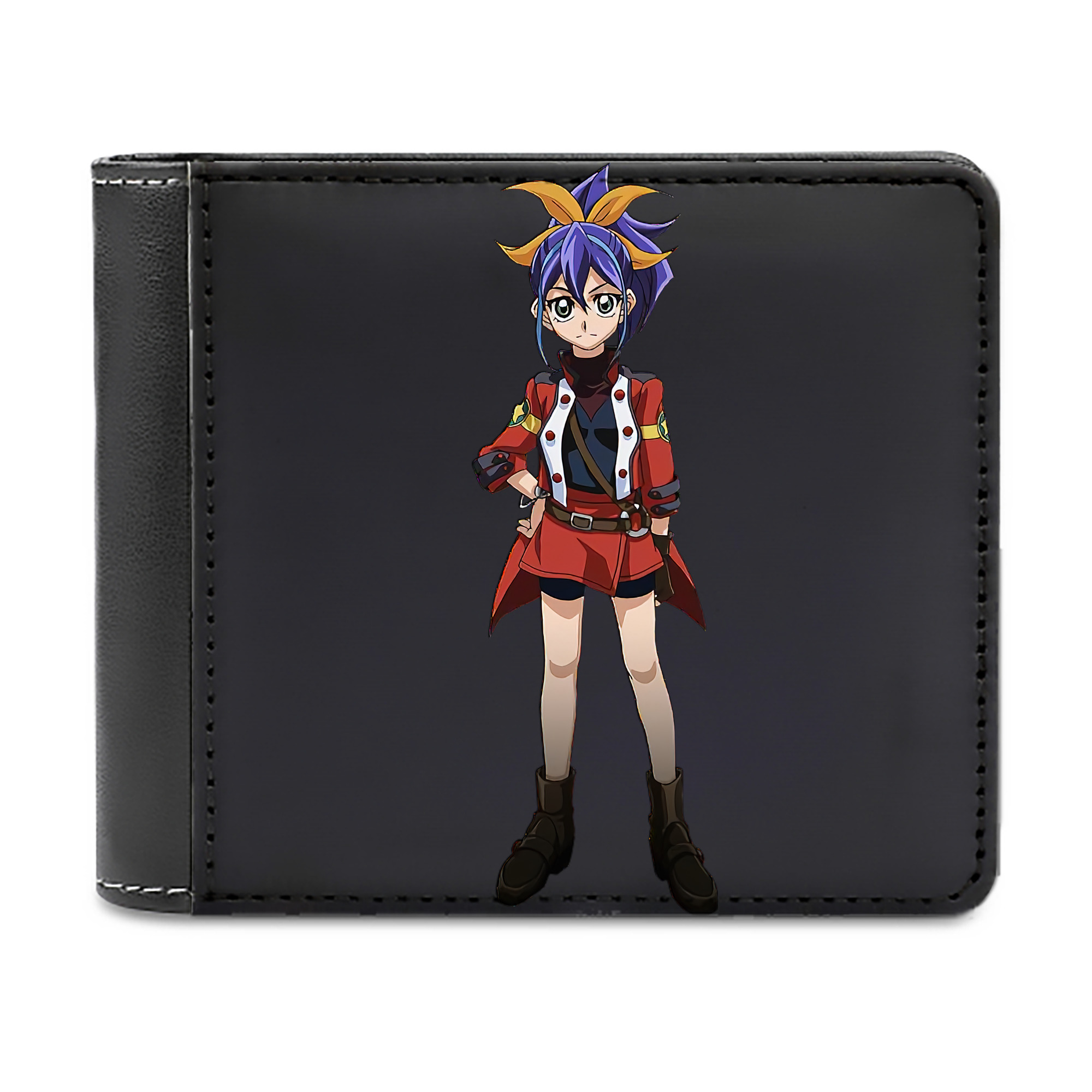 （画像用） 遊☆戯☆王 Yu-Gi-Oh! 二つ折り革財布