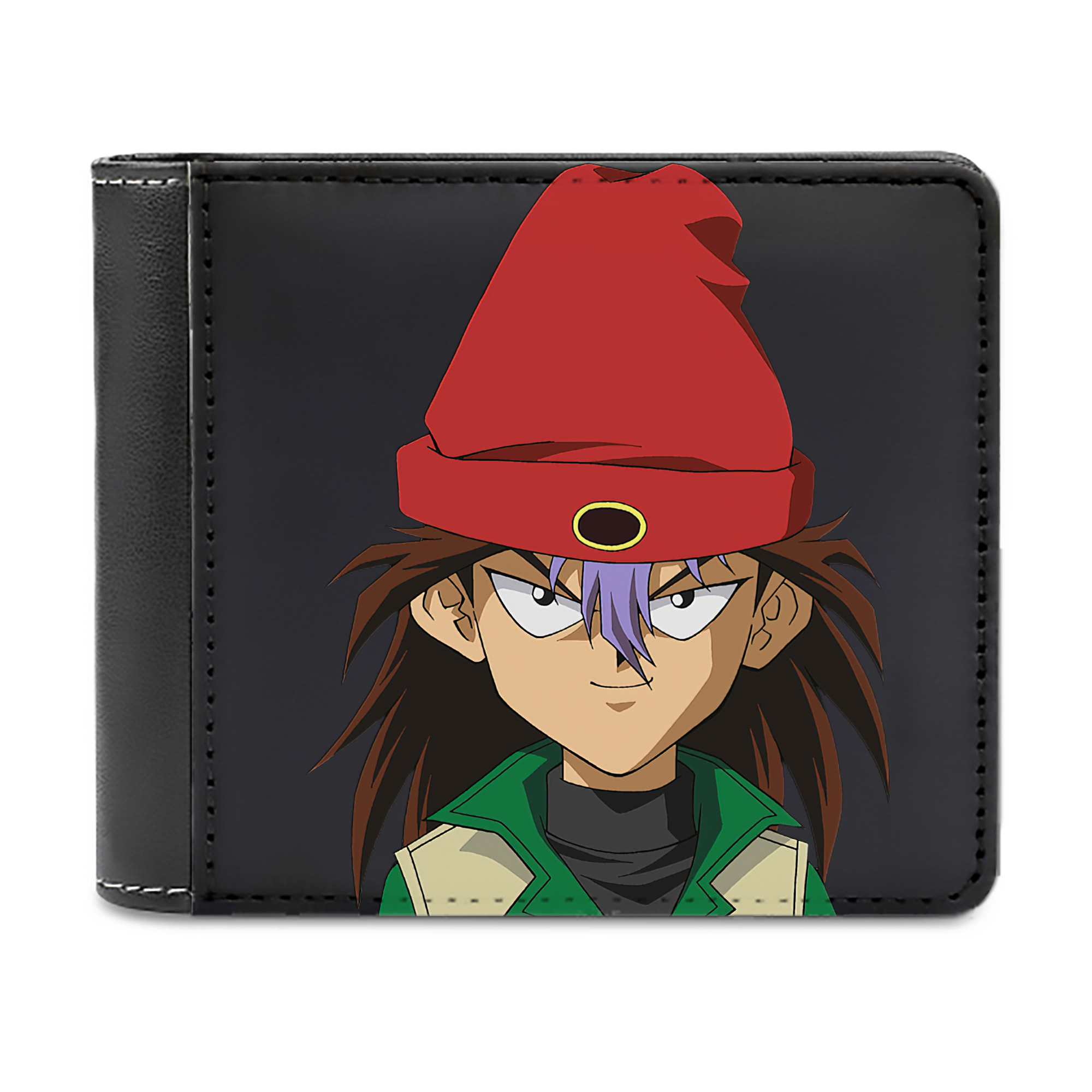 （画像用） 遊☆戯☆王 Yu-Gi-Oh! 二つ折り革財布
