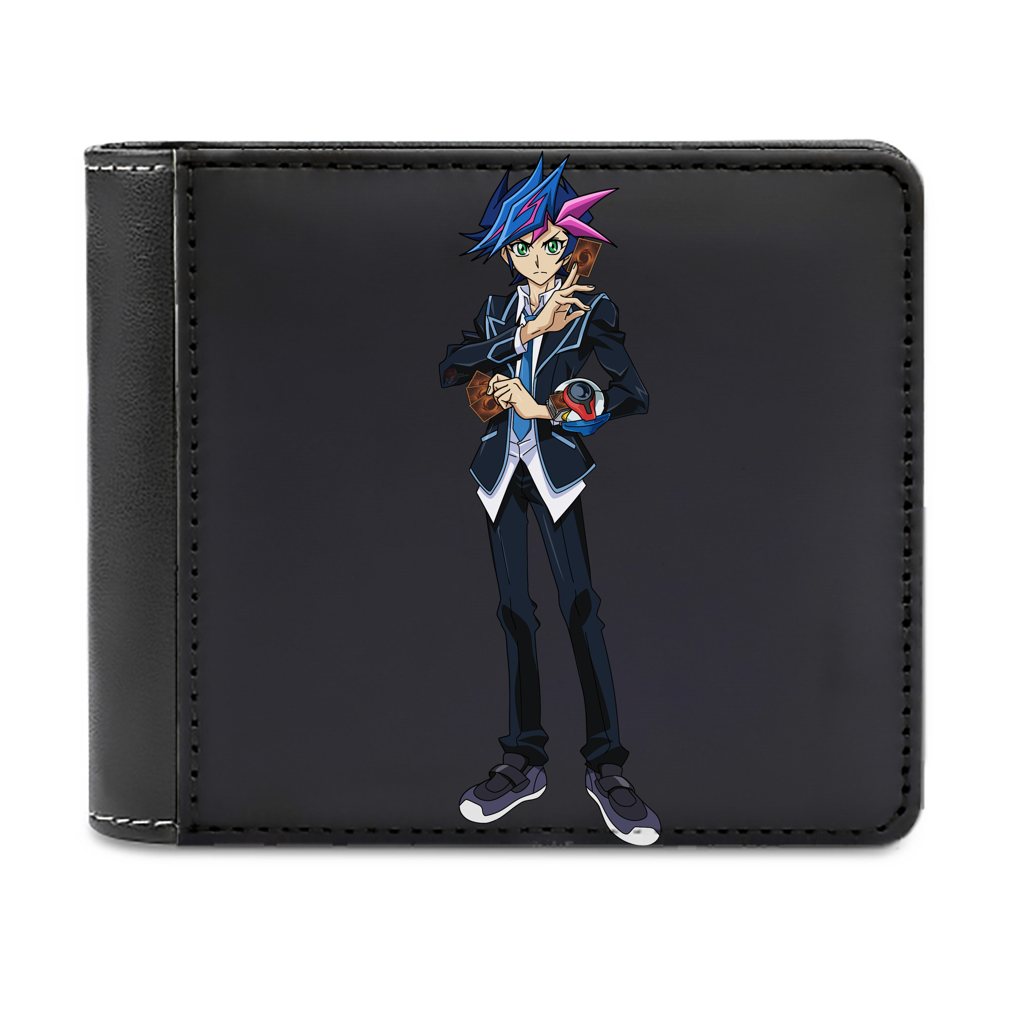 （画像用） 遊☆戯☆王 Yu-Gi-Oh! 二つ折り革財布