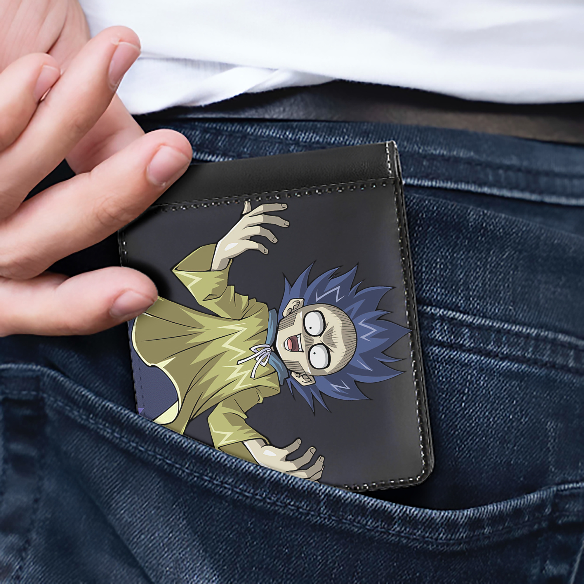 （画像用） 遊☆戯☆王 Yu-Gi-Oh! 二つ折り革財布
