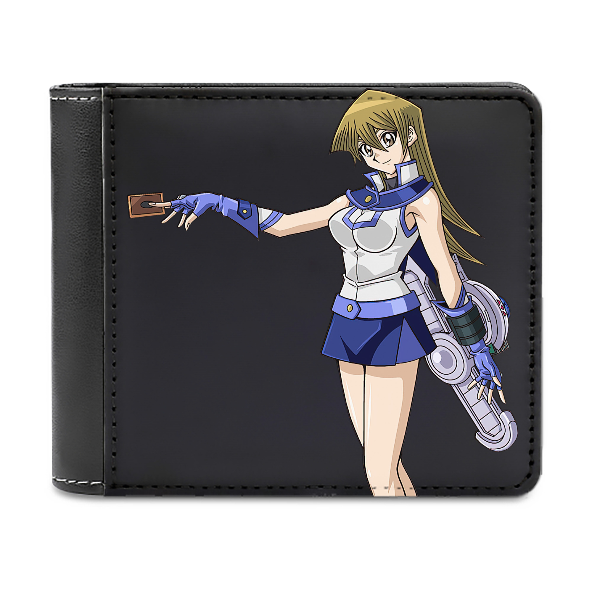 （画像用） 遊☆戯☆王 Yu-Gi-Oh! 二つ折り革財布