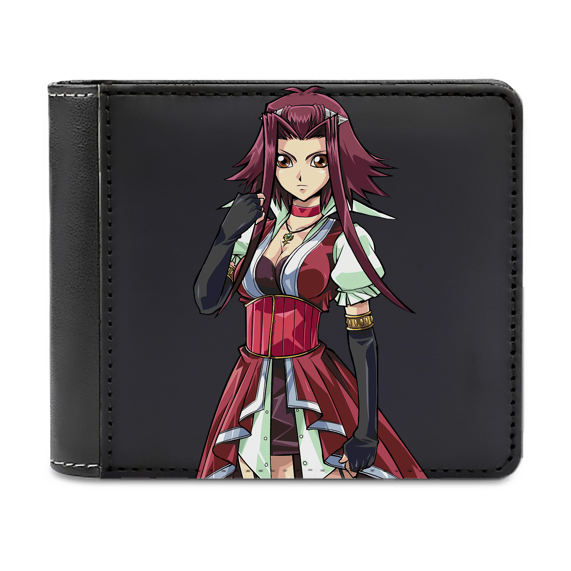 （画像用） 遊☆戯☆王 Yu-Gi-Oh! 二つ折り革財布