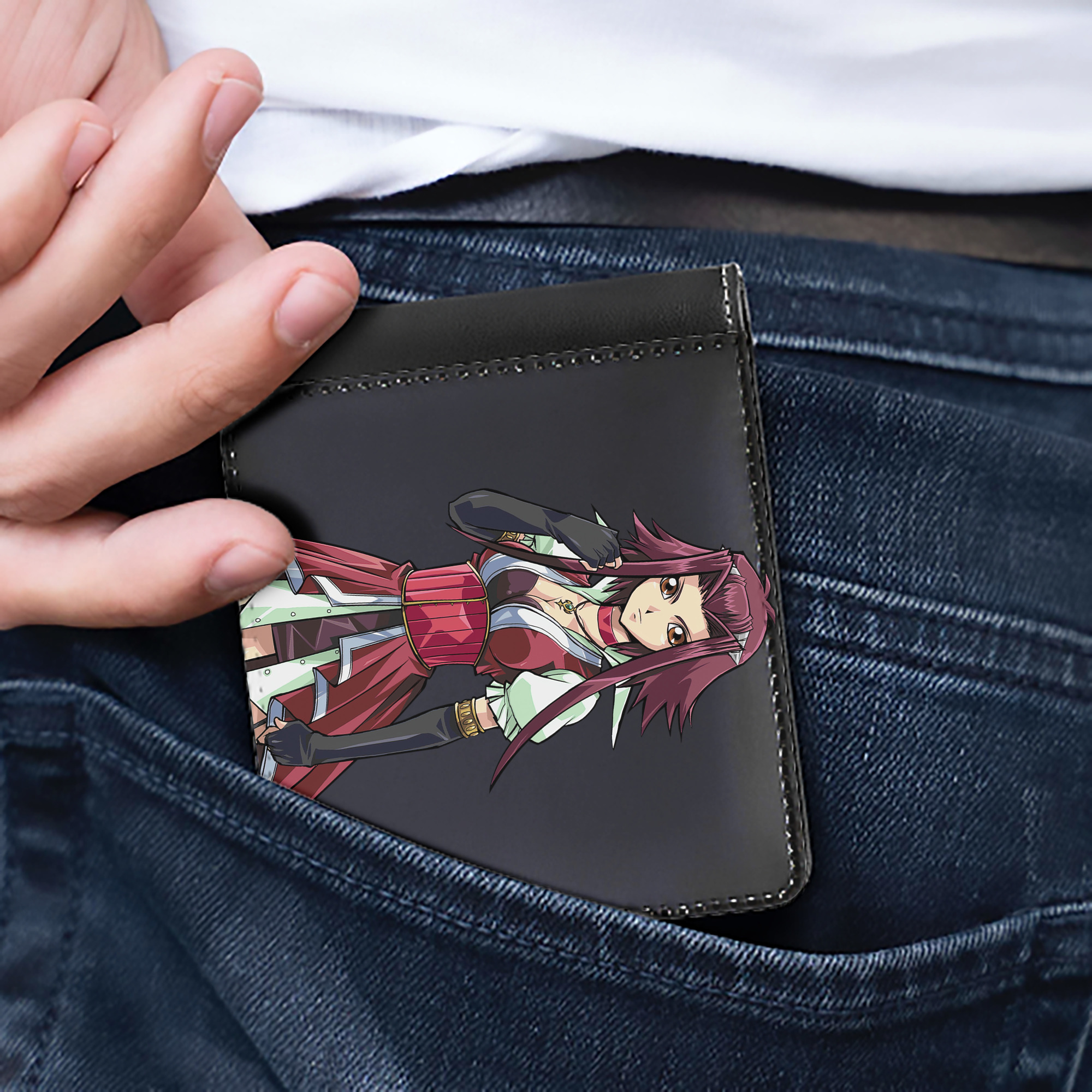（画像用） 遊☆戯☆王 Yu-Gi-Oh! 二つ折り革財布