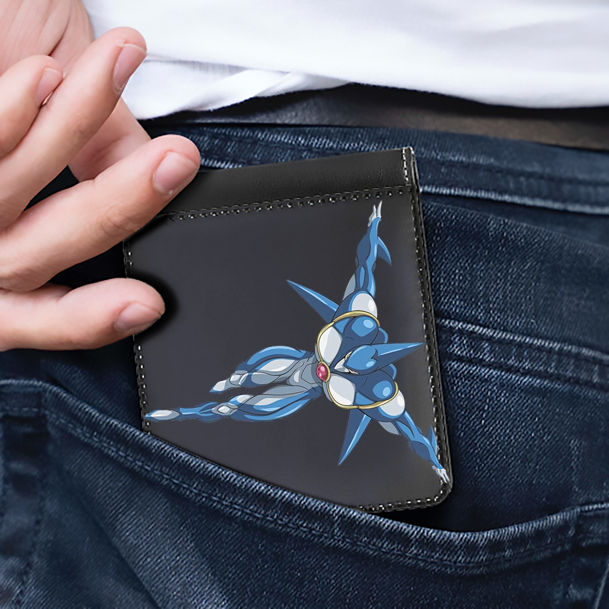 （画像用） 遊☆戯☆王 Yu-Gi-Oh! 二つ折り革財布