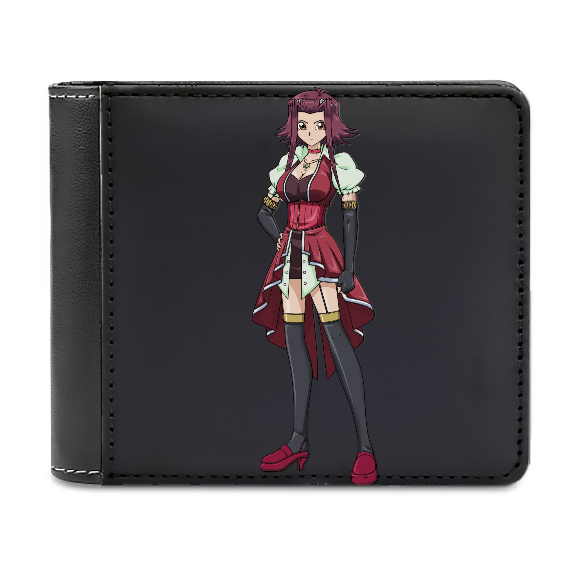 （画像用） 遊☆戯☆王 Yu-Gi-Oh! 二つ折り革財布