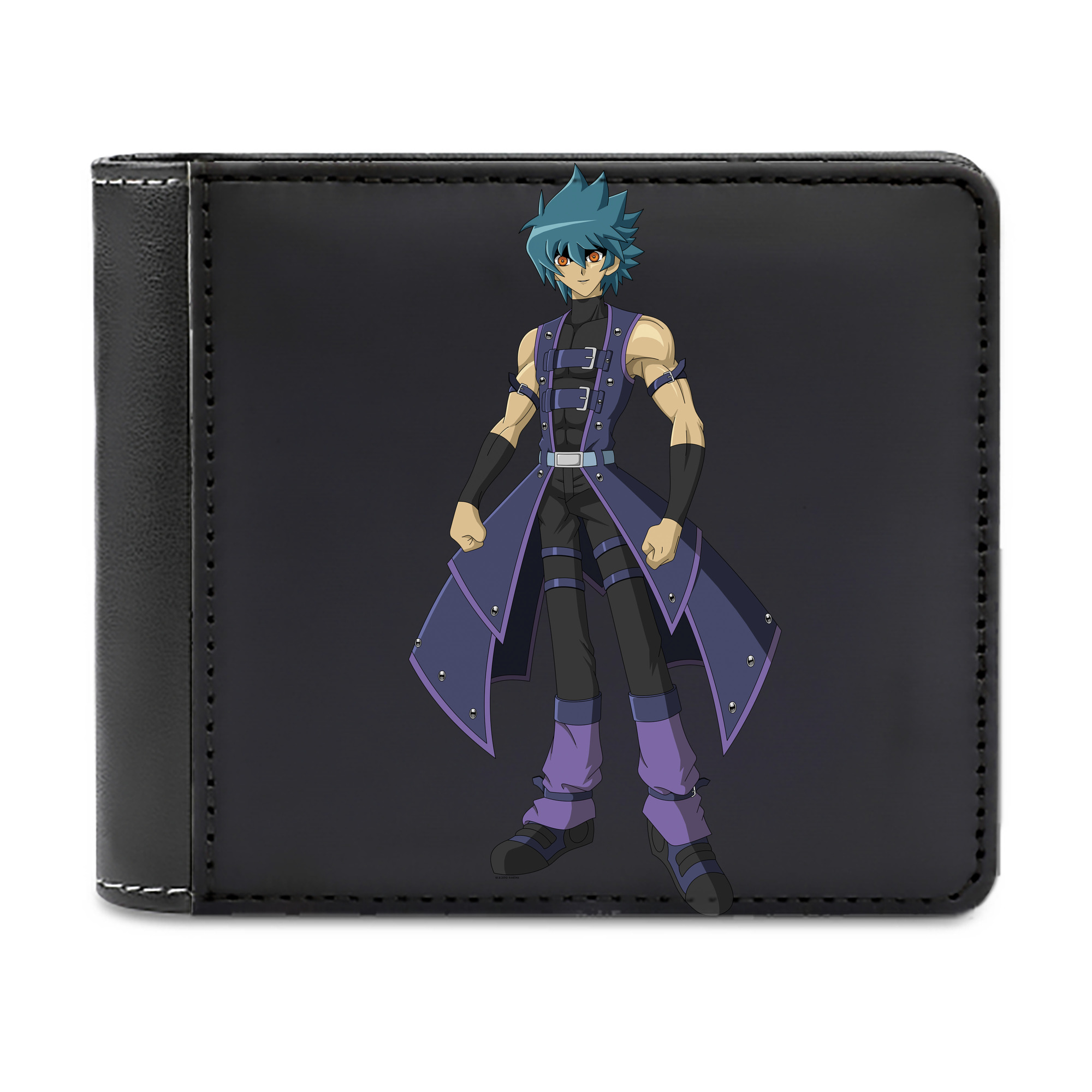 （画像用） 遊☆戯☆王 Yu-Gi-Oh! 二つ折り革財布