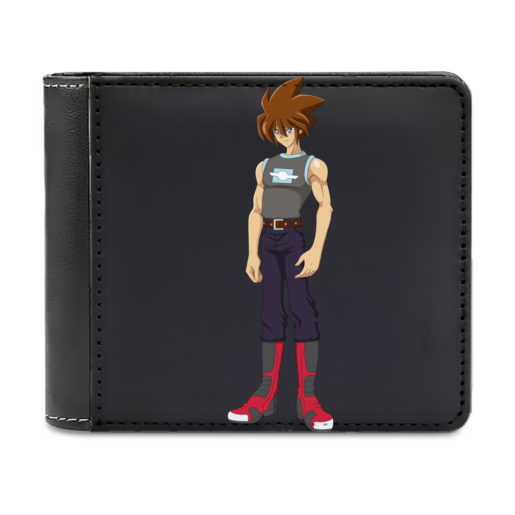 （画像用） 遊☆戯☆王 Yu-Gi-Oh! 二つ折り革財布