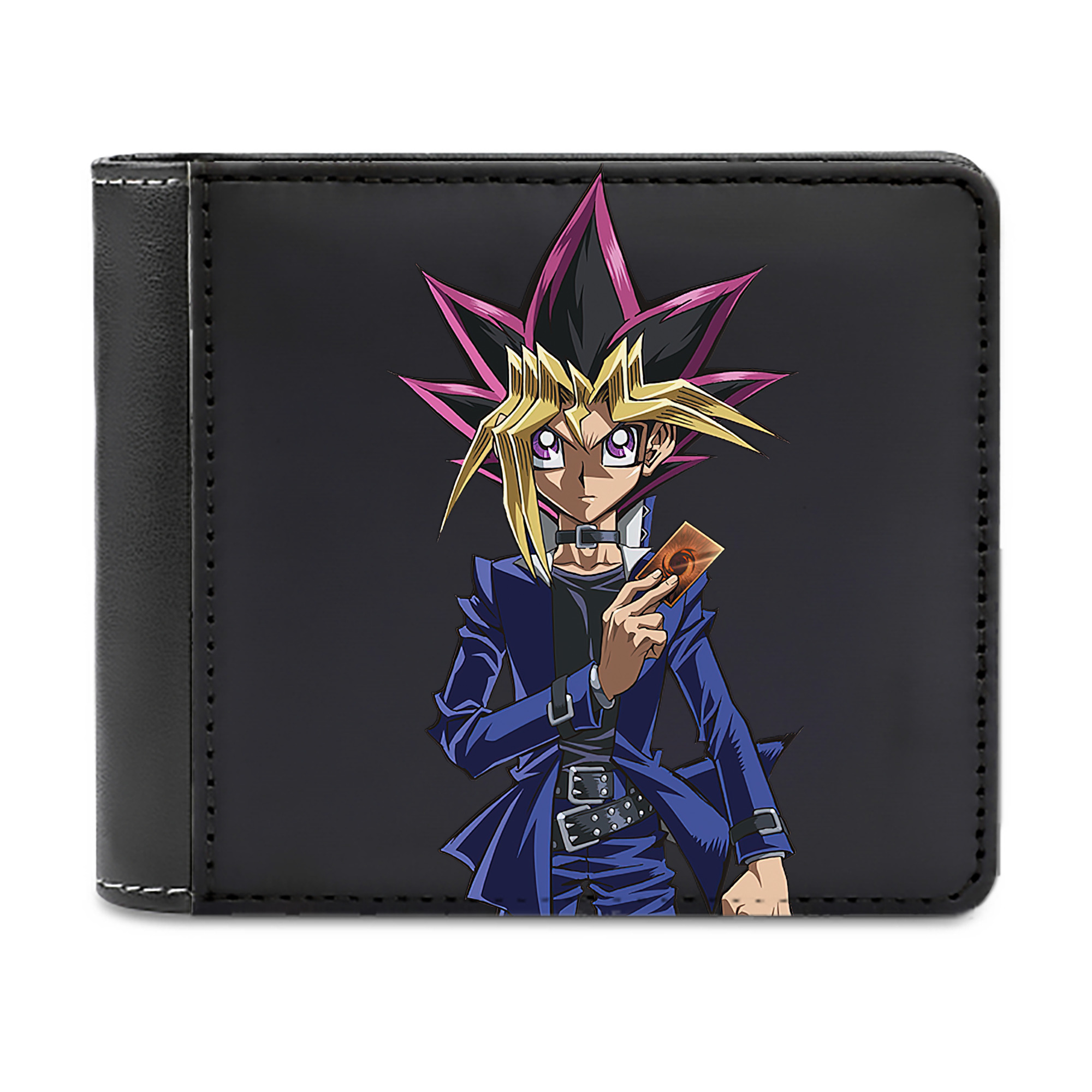 （画像用） 遊☆戯☆王 Yu-Gi-Oh! 二つ折り革財布