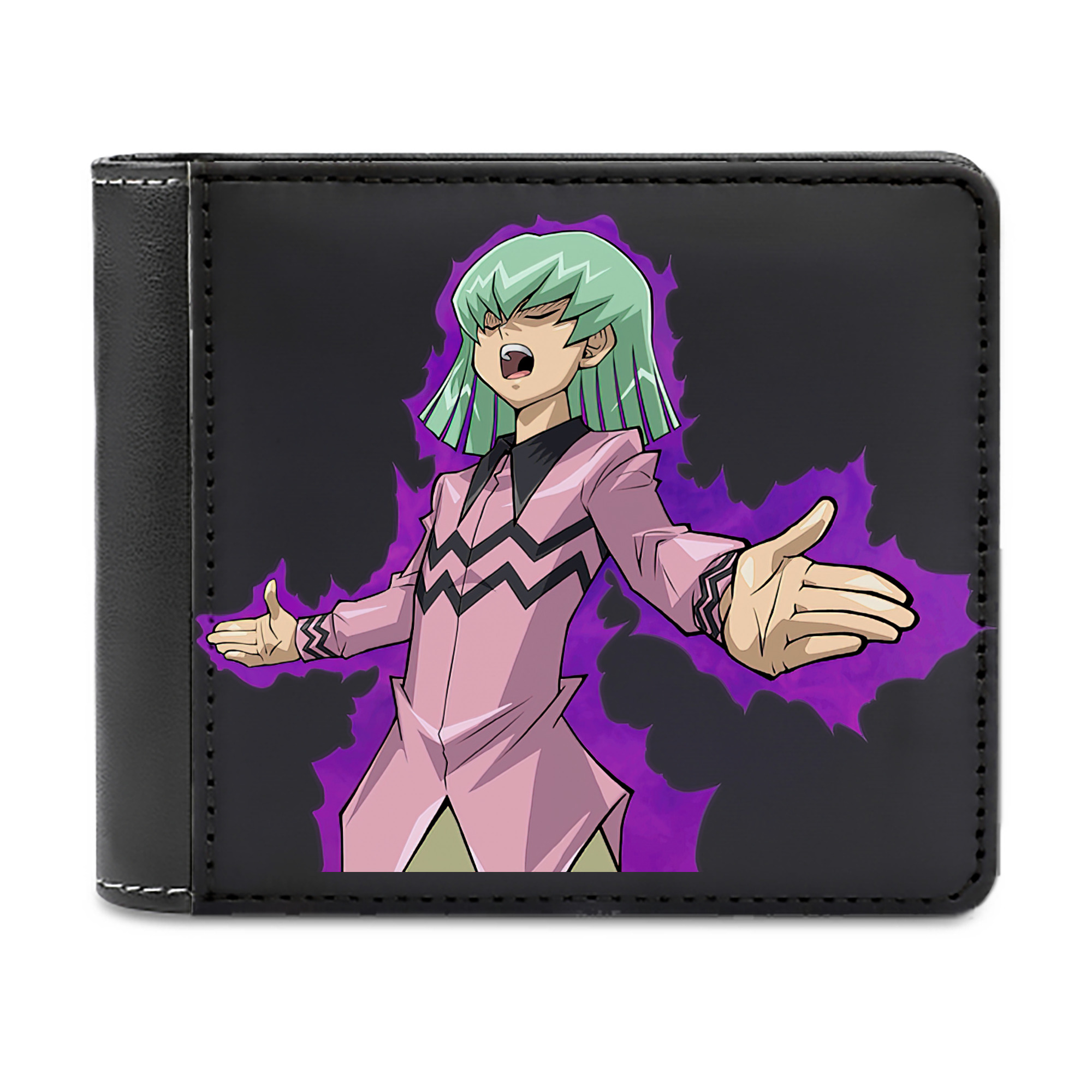 （画像用） 遊☆戯☆王 Yu-Gi-Oh! 二つ折り革財布