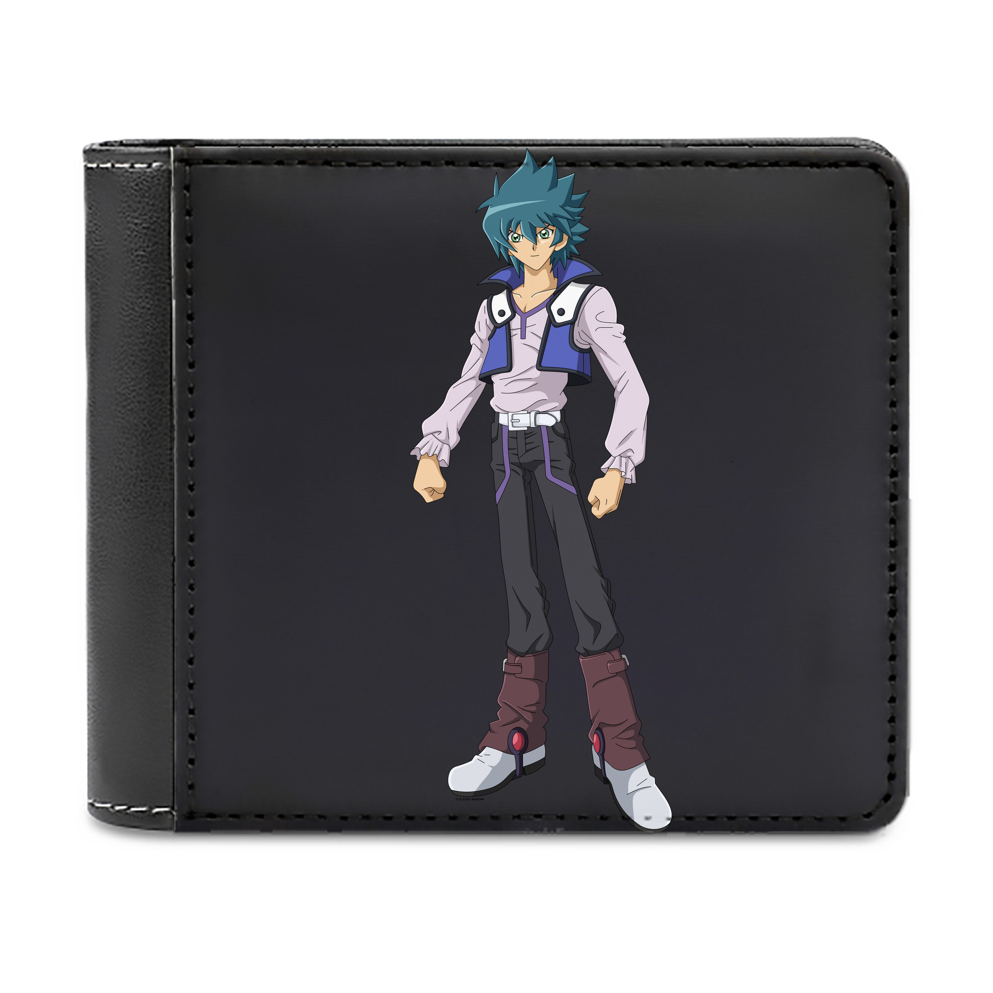 （画像用） 遊☆戯☆王 Yu-Gi-Oh! 二つ折り革財布
