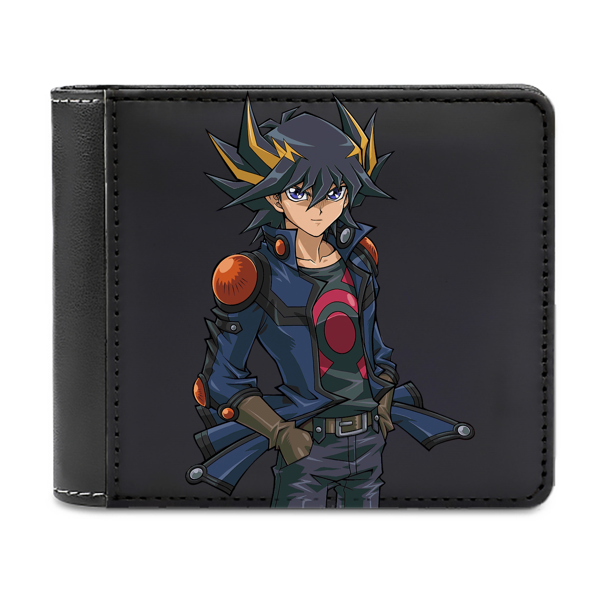 （画像用） 遊☆戯☆王 Yu-Gi-Oh! 二つ折り革財布