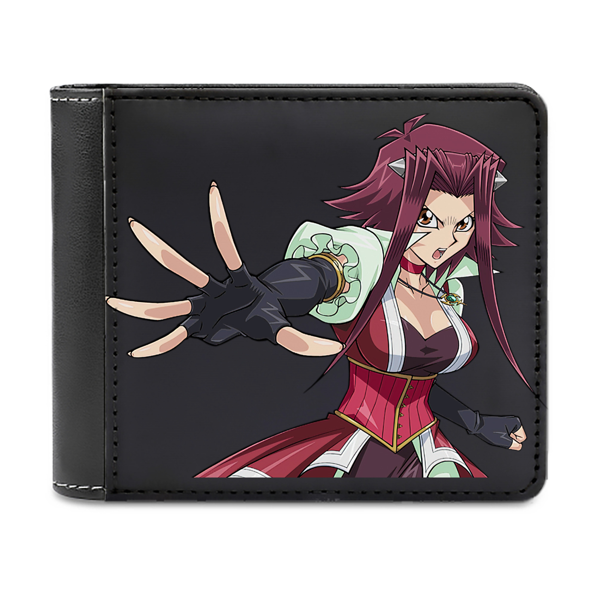 （画像用） 遊☆戯☆王 Yu-Gi-Oh! 二つ折り革財布