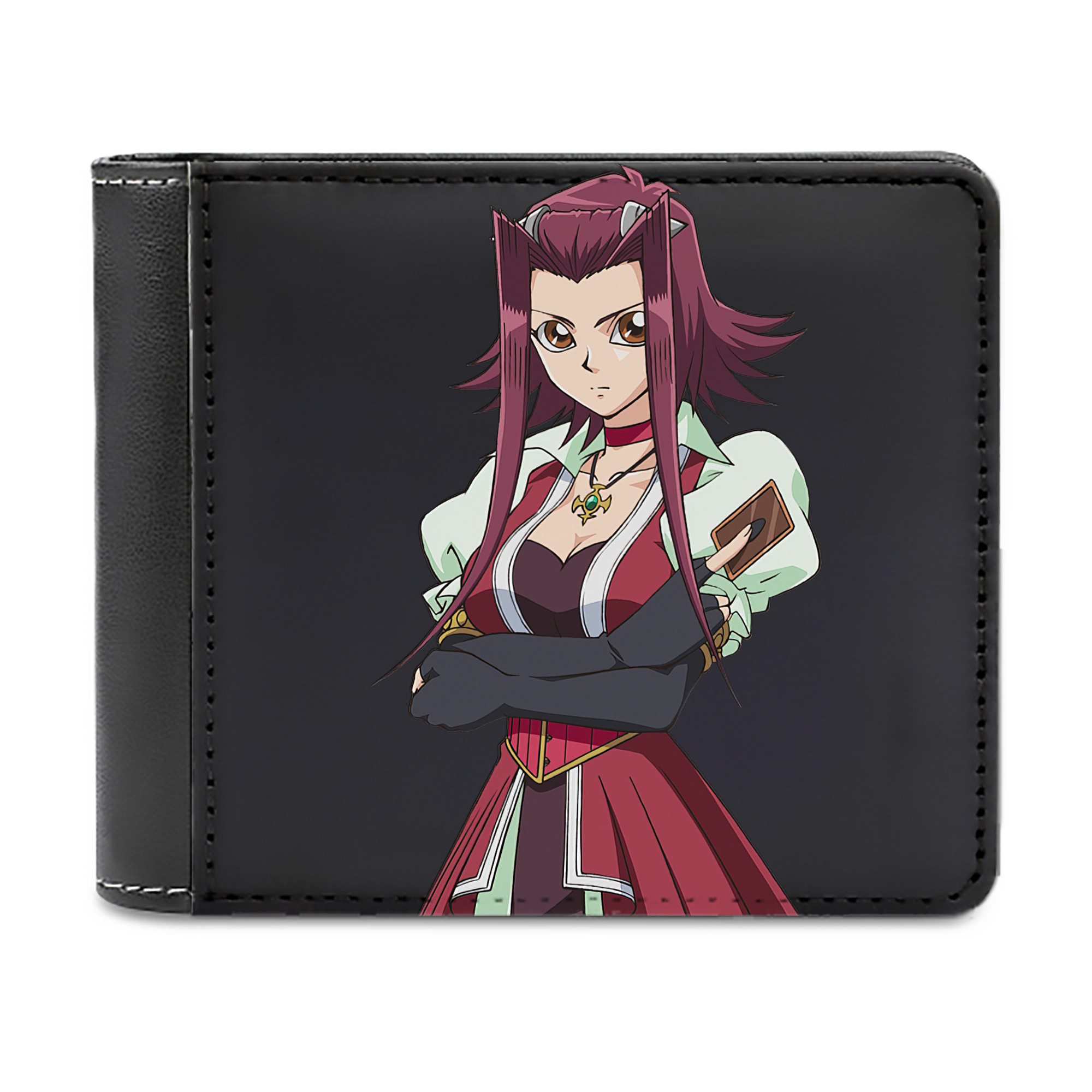（画像用） 遊☆戯☆王 Yu-Gi-Oh! 二つ折り革財布