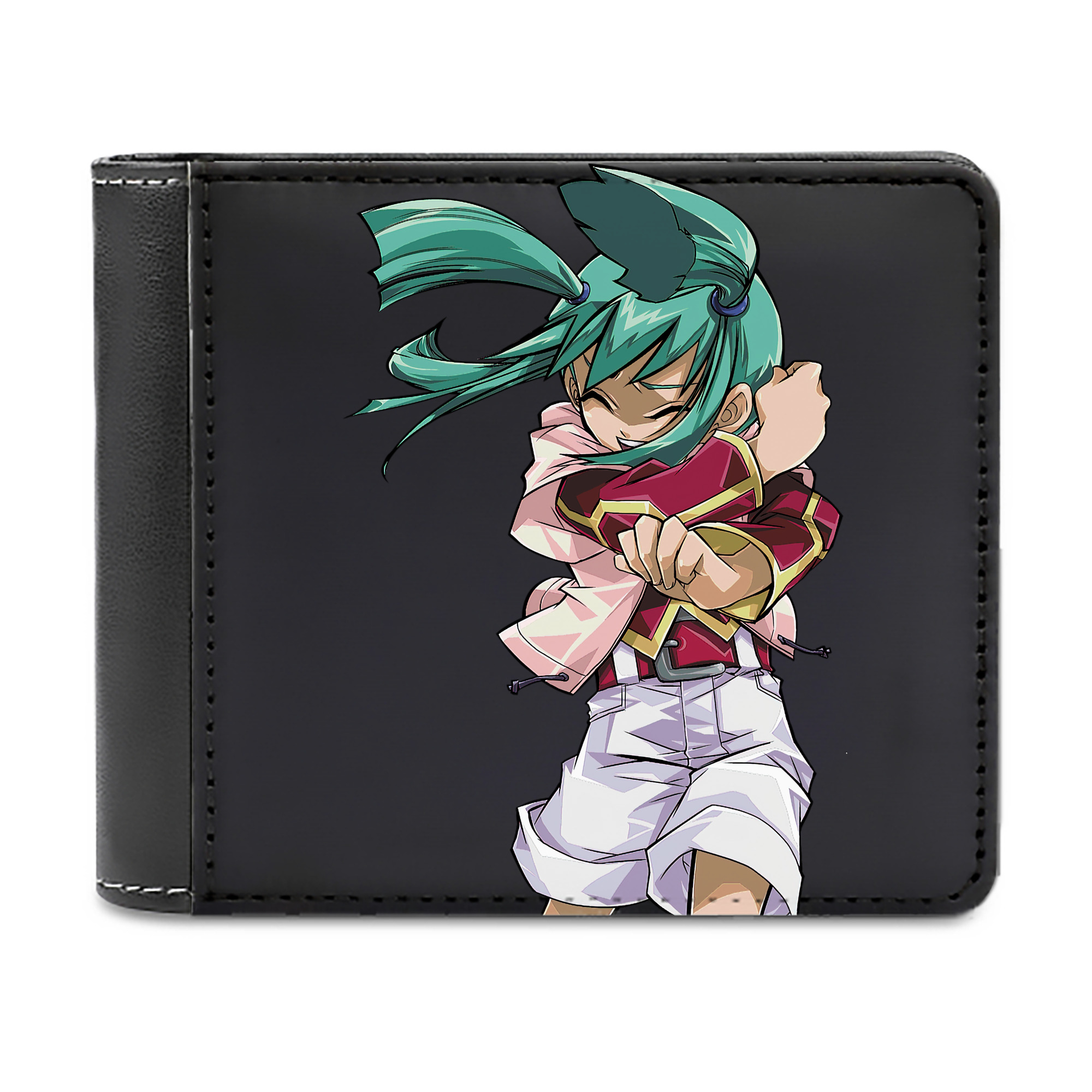 （画像用） 遊☆戯☆王 Yu-Gi-Oh! 二つ折り革財布