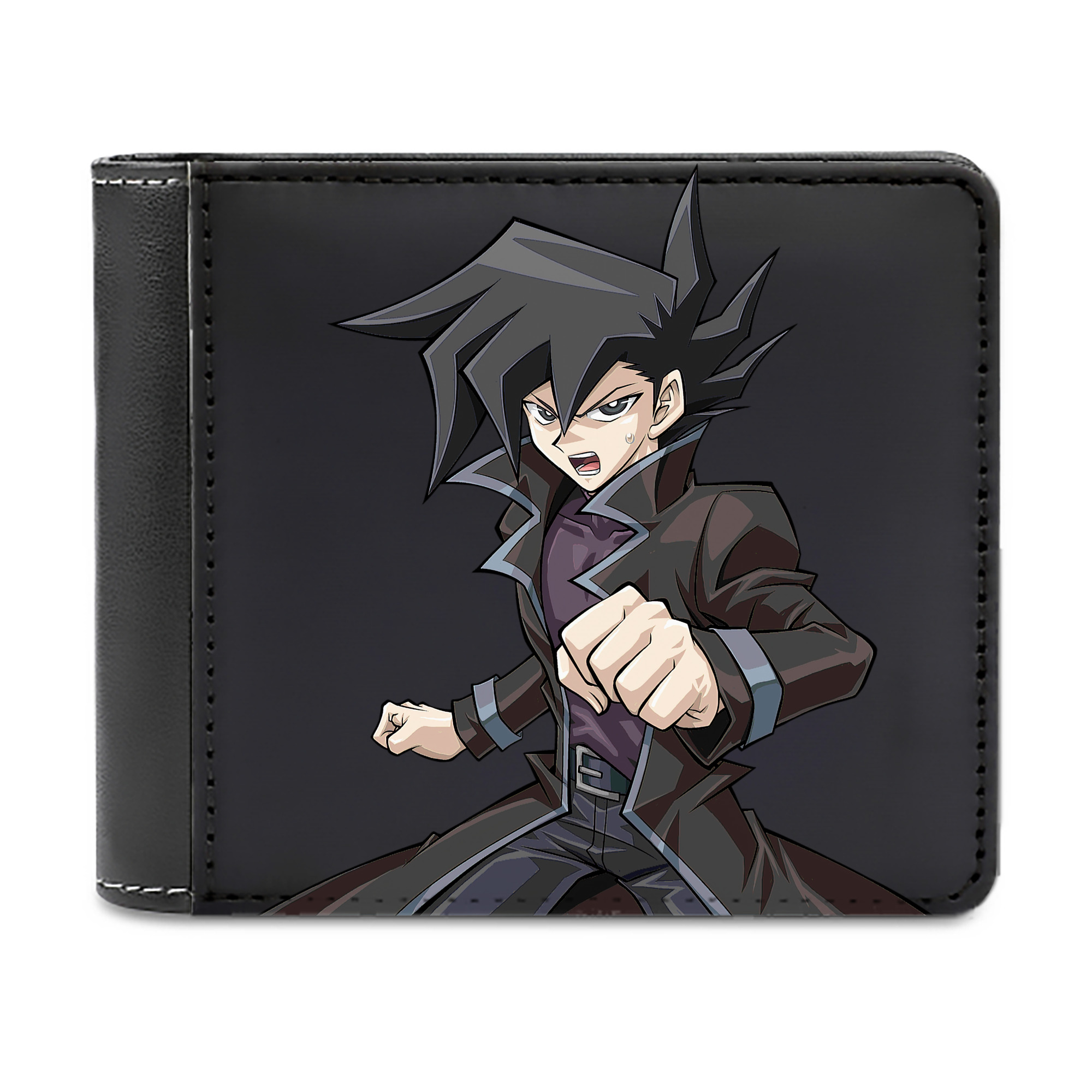 （画像用） 遊☆戯☆王 Yu-Gi-Oh! 二つ折り革財布